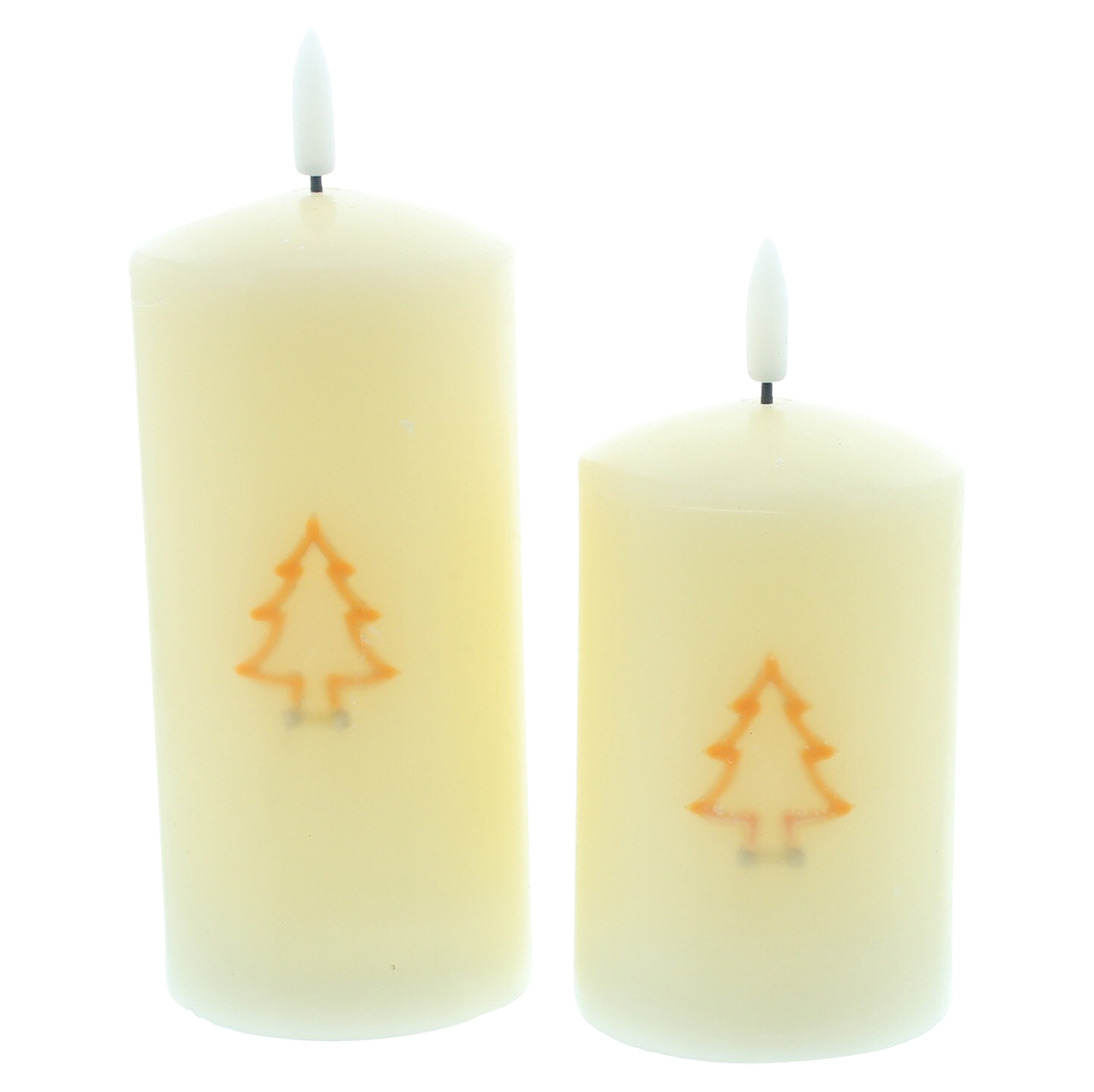 Acheter Lot de 2 bougies LED "Bright Shine"  dans la boutique en ligne de Frank Flechtwaren pour Bougies &amp; LEDs