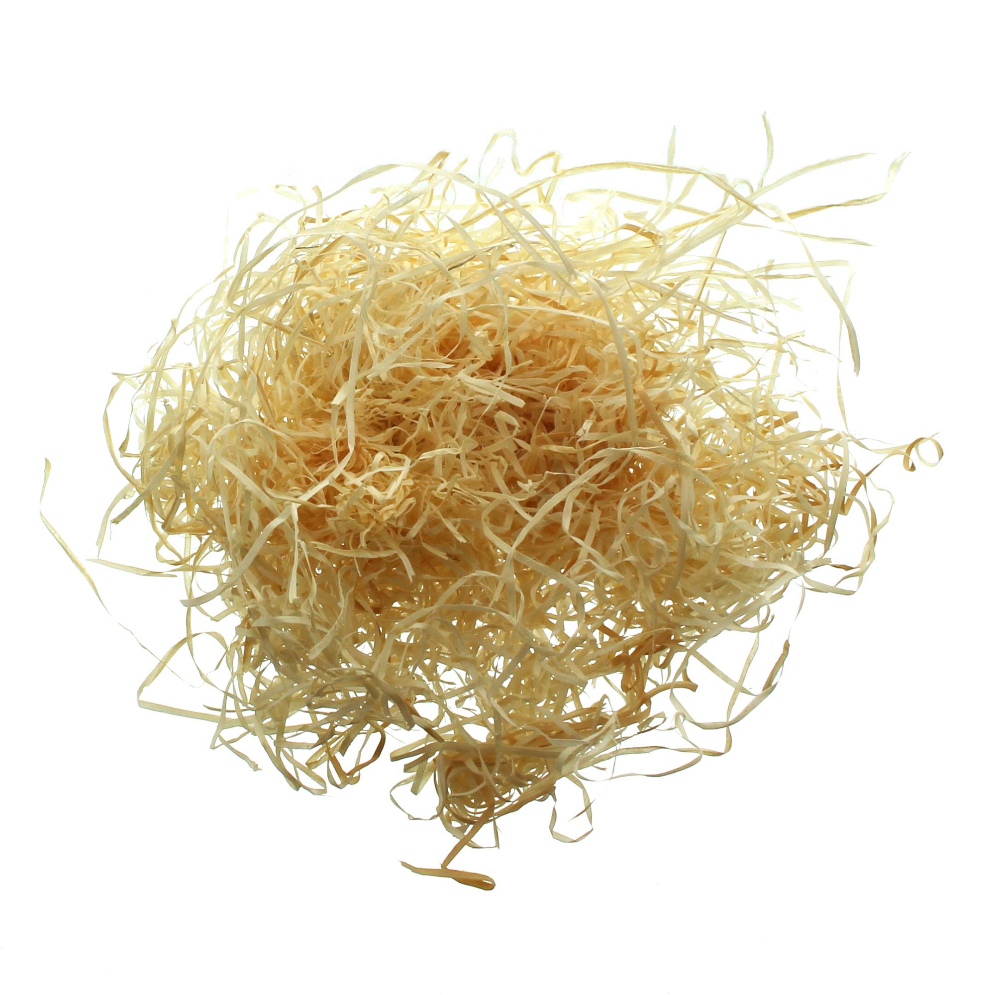 Acheter Paille de bois "nature" 10 Kg.  dans la boutique en ligne de Frank Flechtwaren pour Pâques