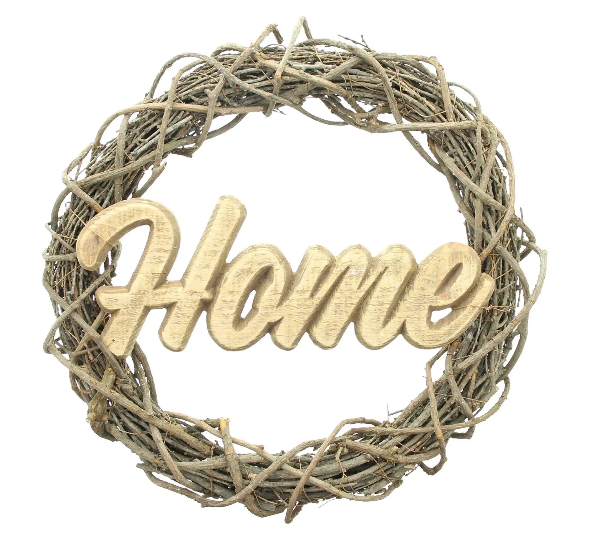 Acheter Couronne "Home"  dans la boutique en ligne de Frank Flechtwaren pour Pâques