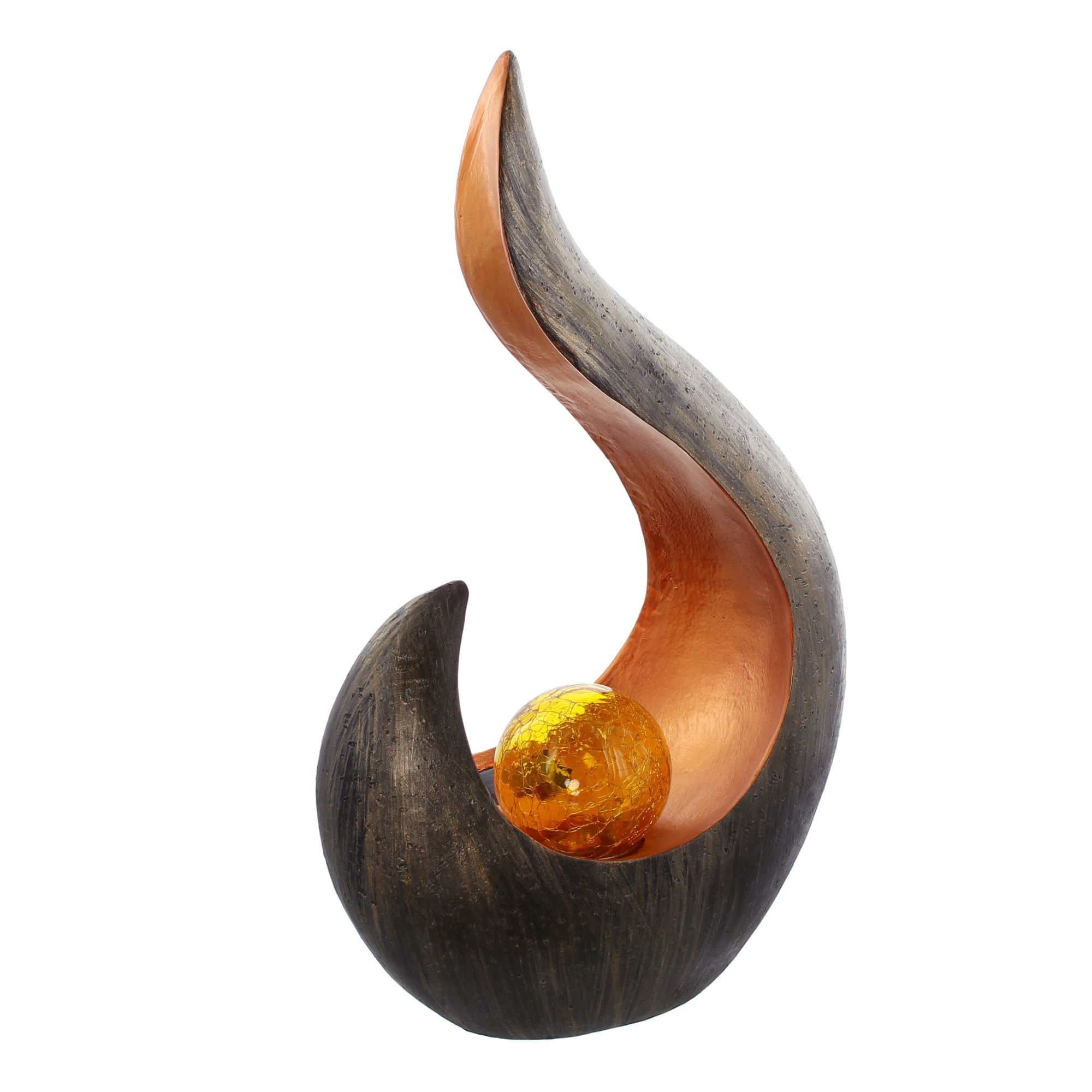 Acheter Décoration solaire "flamme"  dans la boutique en ligne de Frank Flechtwaren pour 