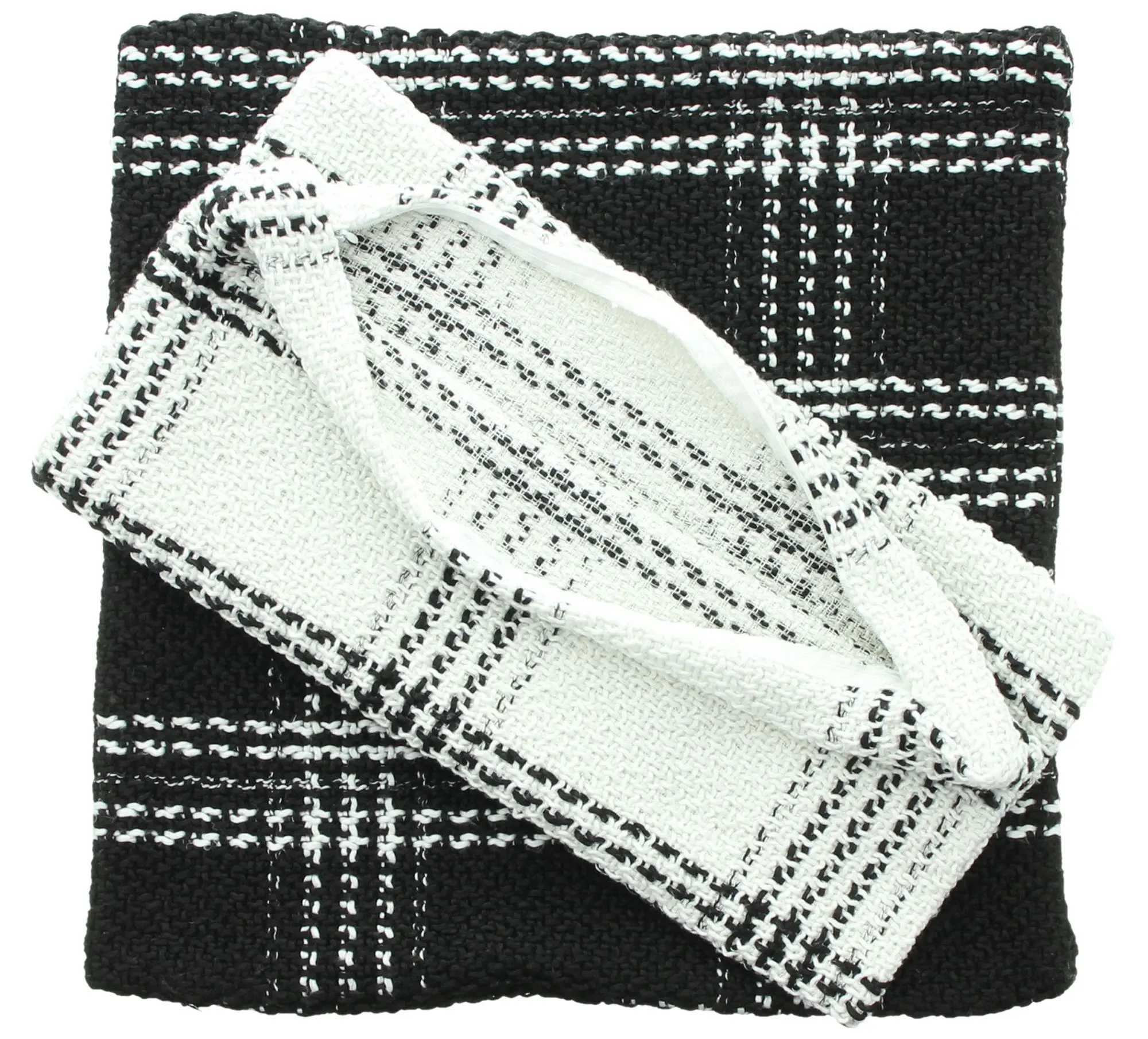 Acheter Lot de 2 housse de coussins "tricot moderne"  dans la boutique en ligne de Frank Flechtwaren pour Remplissages