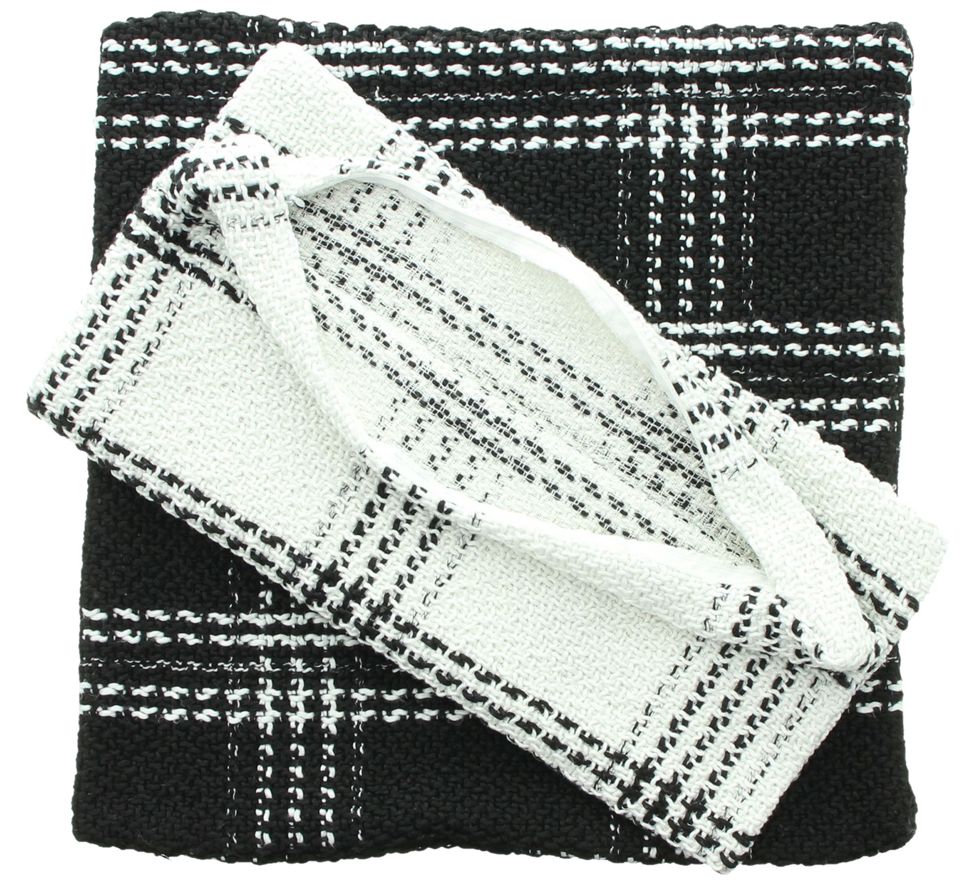 Acheter Lot de 2 housse de coussins "tricot moderne"  dans la boutique en ligne de Frank Flechtwaren pour Noël