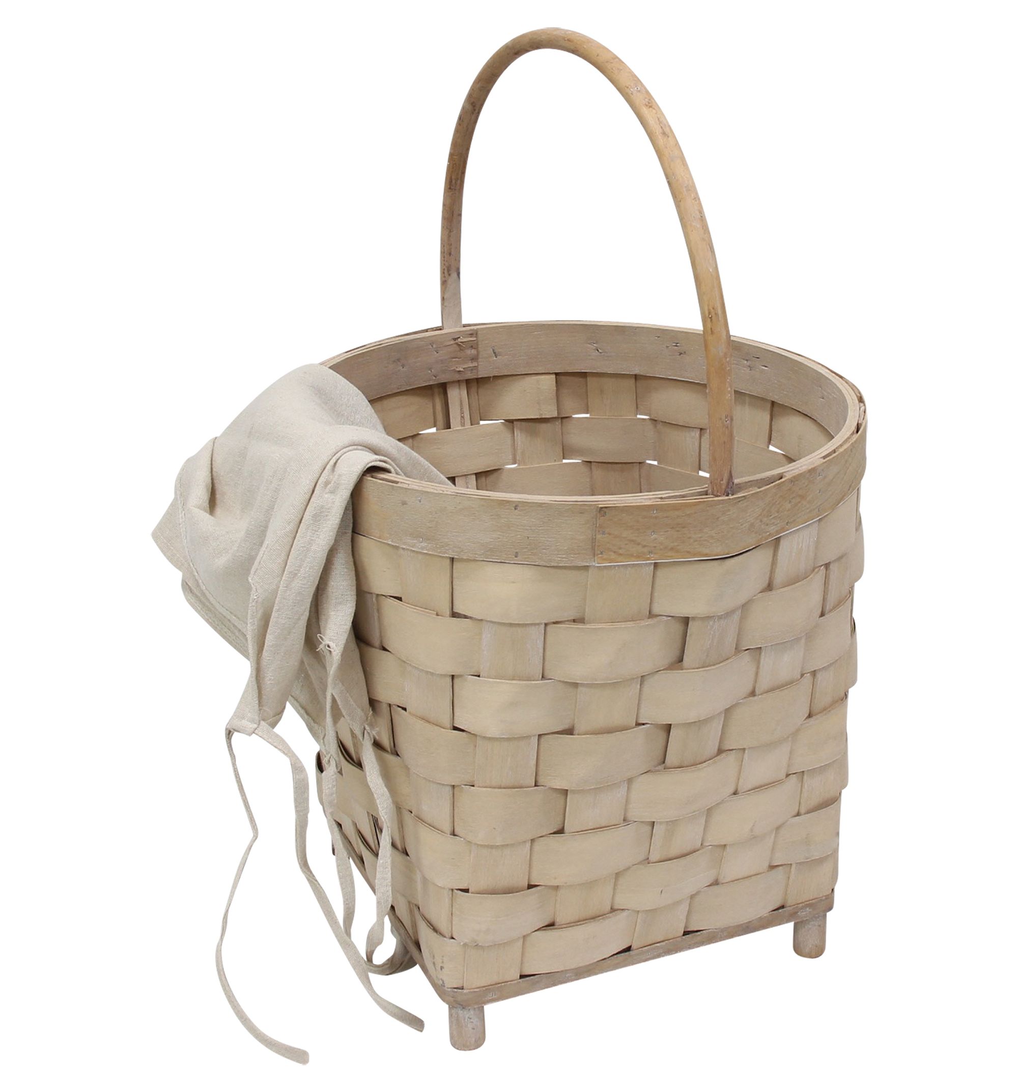 Acheter Panier à repassage « Holzspan »  dans la boutique en ligne de Frank Flechtwaren pour Corbeilles en osier
