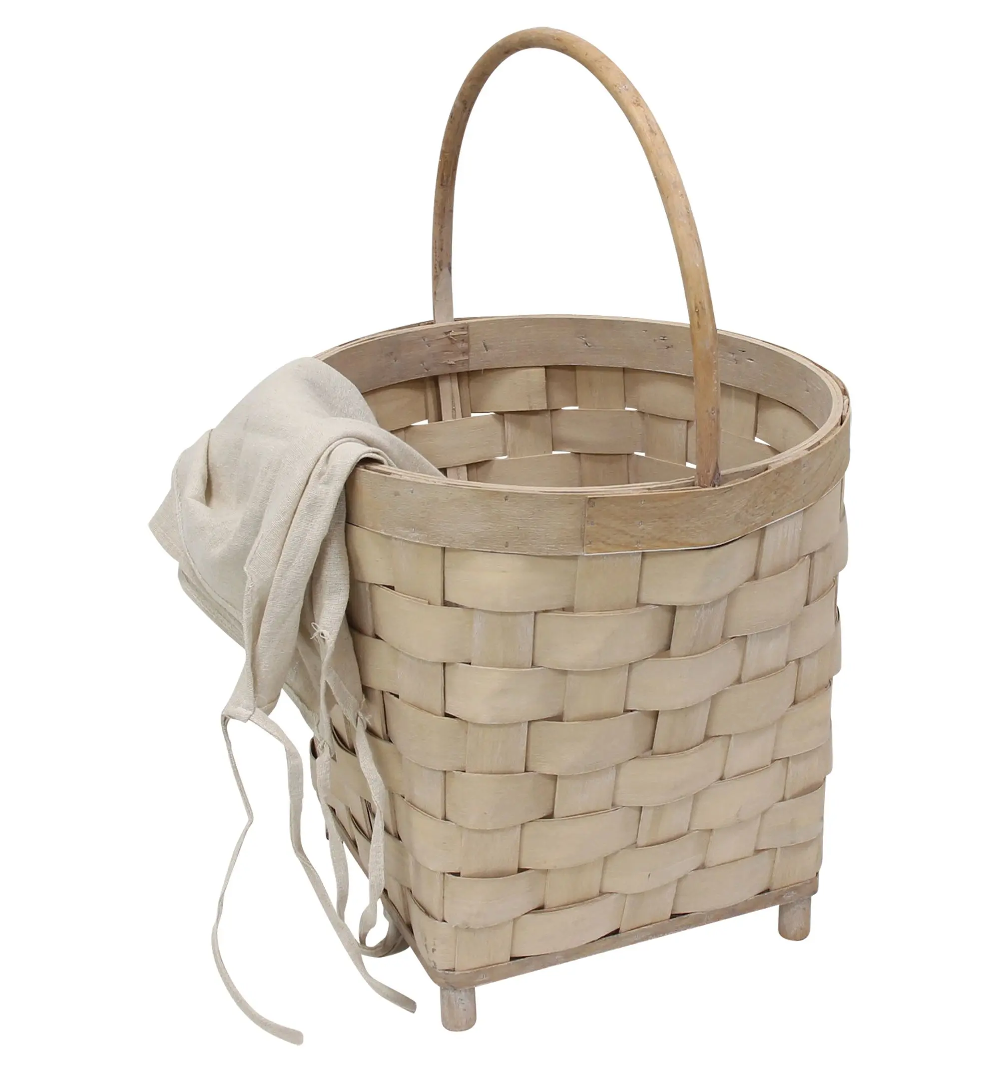 Acheter Panier à linge « Holzspan »  dans la boutique en ligne de Frank Flechtwaren pour Les moments dorés de l'automne