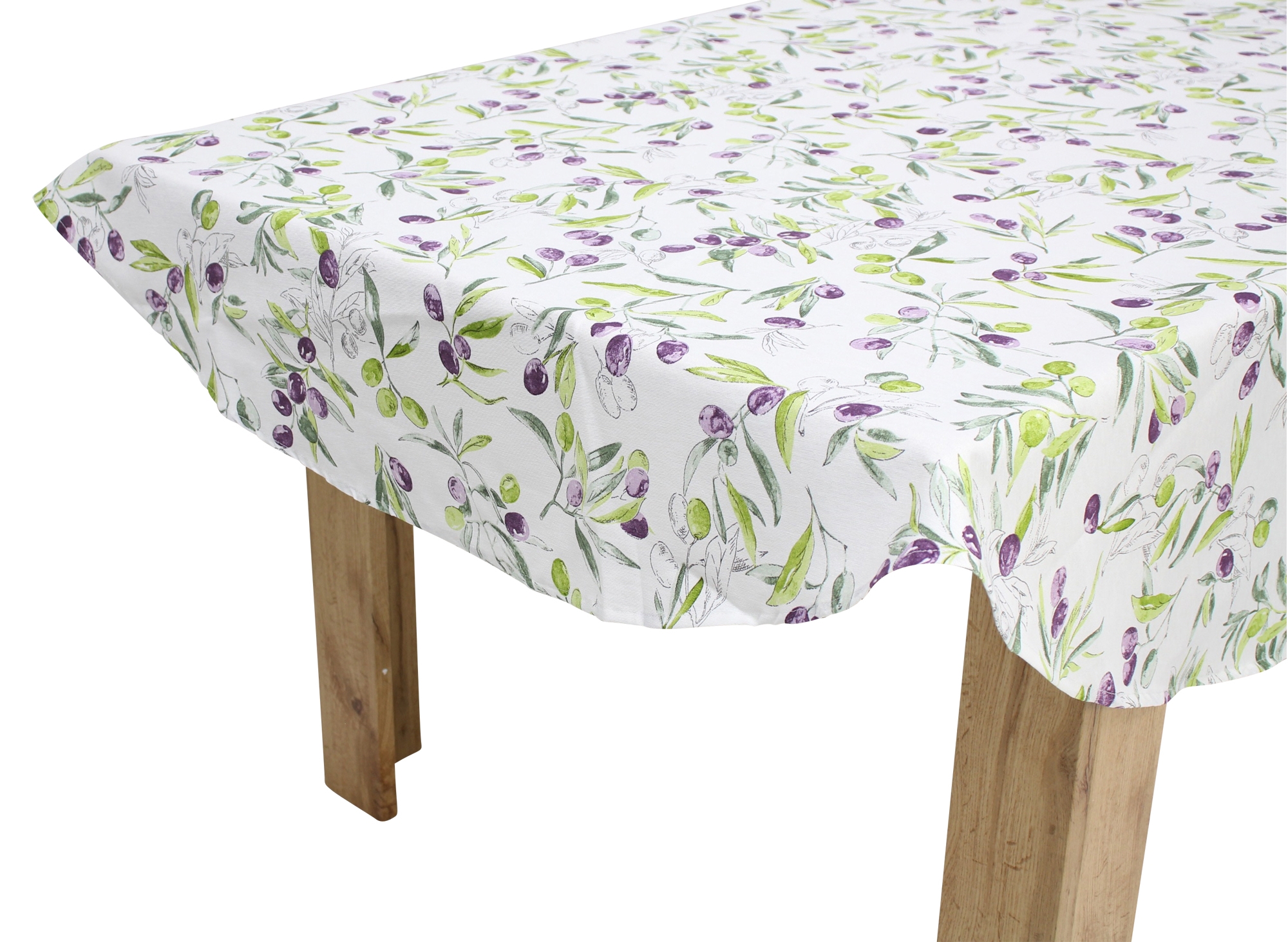 Acheter Nappe ronde "jardin d'oliviers"  dans la boutique en ligne de Frank Flechtwaren pour Nappes