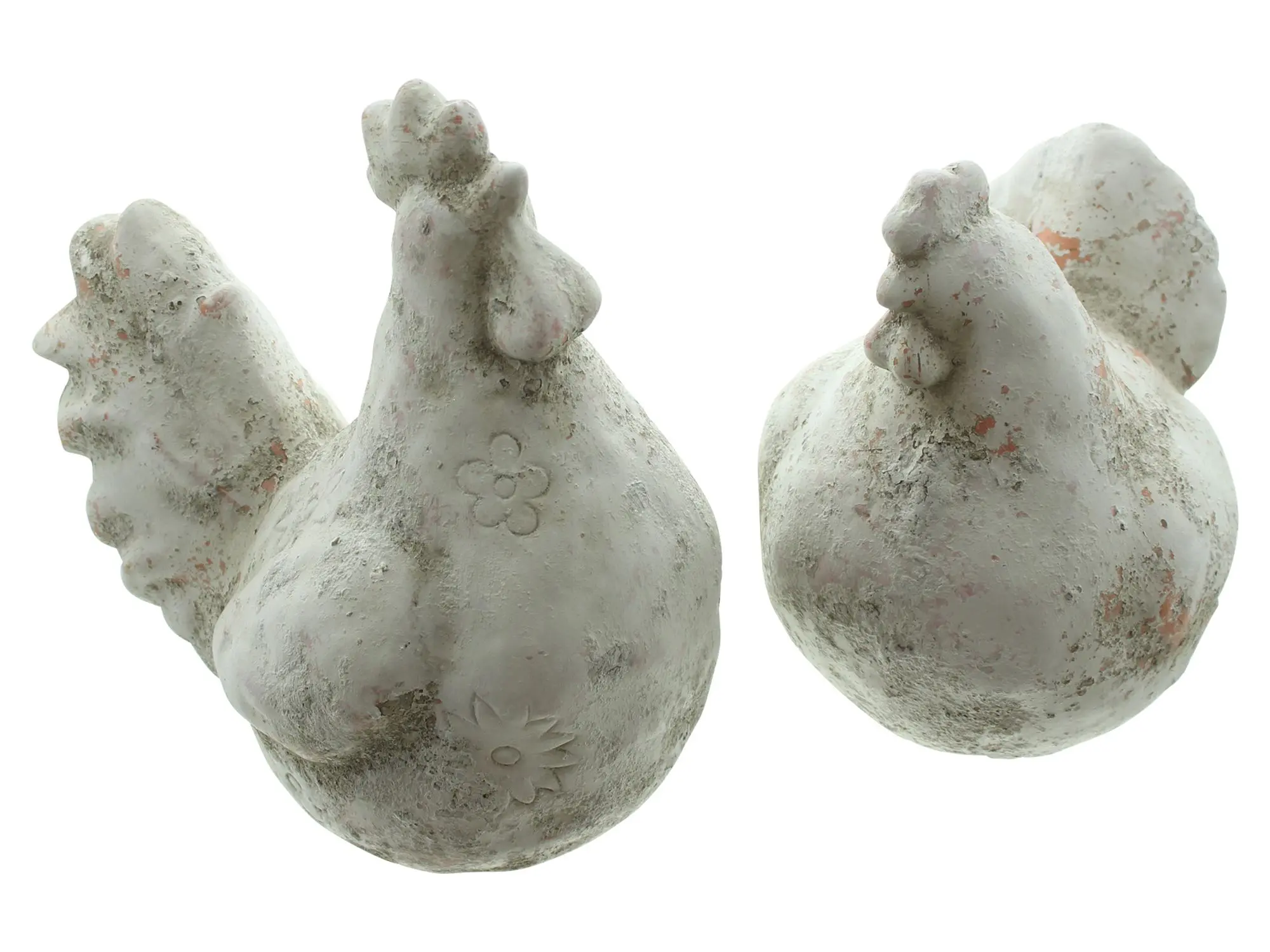Acheter Lot de 2 figurines "poule et coq"  dans la boutique en ligne de Frank Flechtwaren pour Pâques
