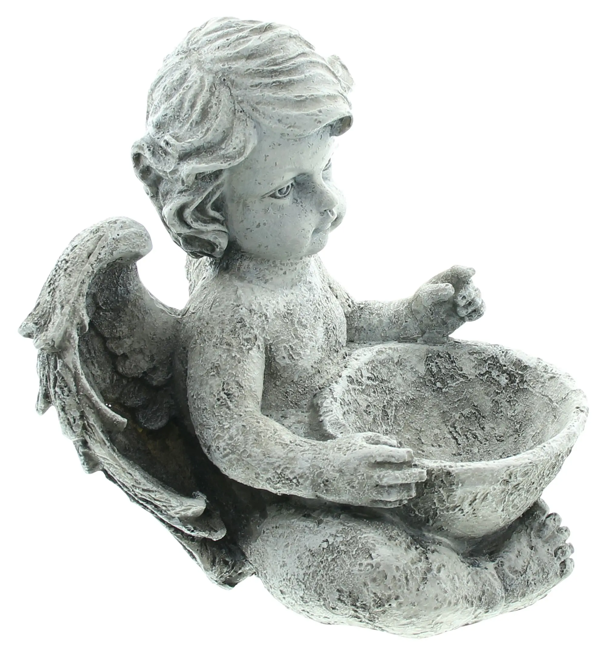 Acheter Ange "abreuvoir à oiseaux"  dans la boutique en ligne de Frank Flechtwaren pour Figurines de jardin