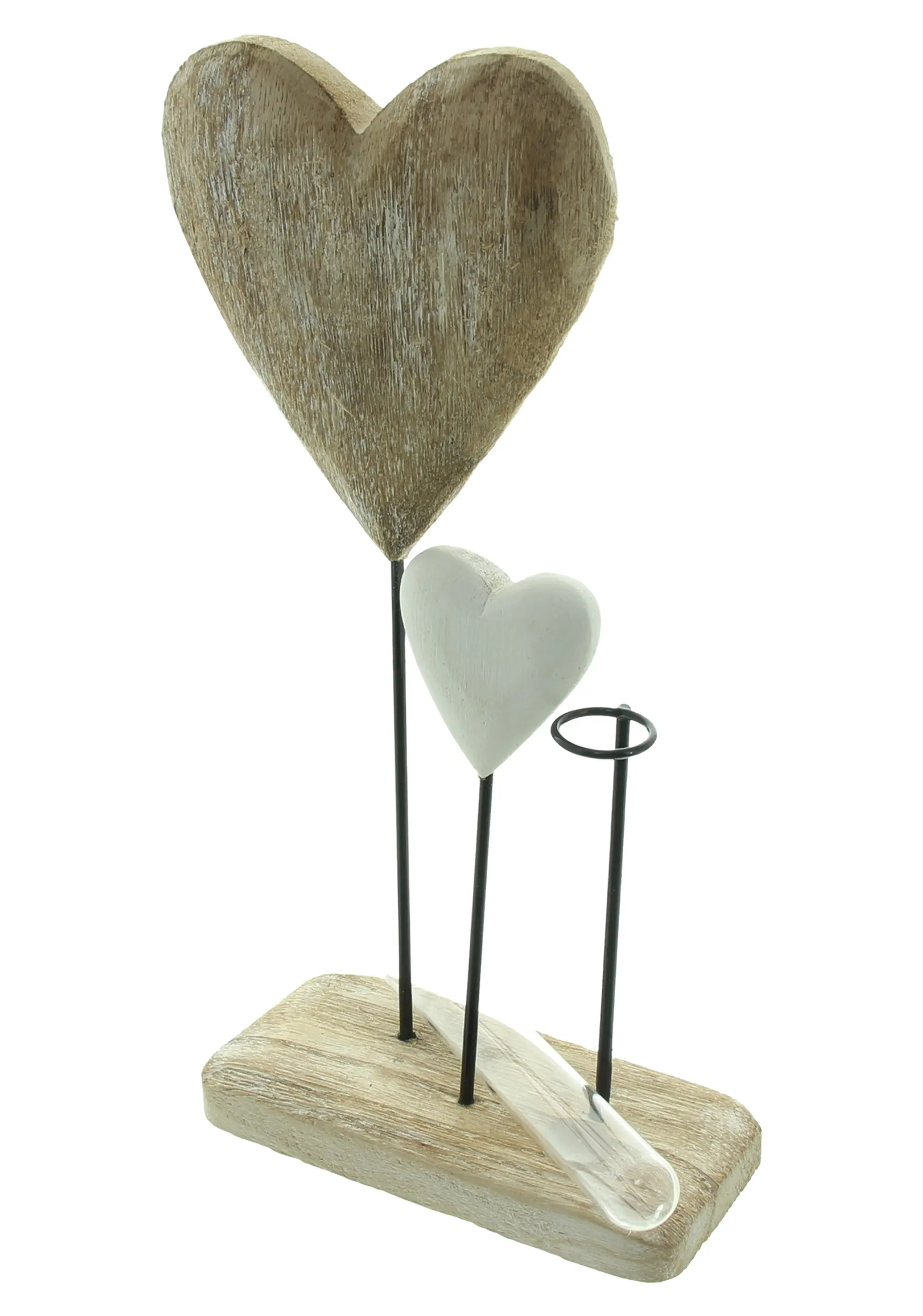 Acheter Élément déco "coeur avec Vase"  dans la boutique en ligne de Frank Flechtwaren pour Coup de coeur