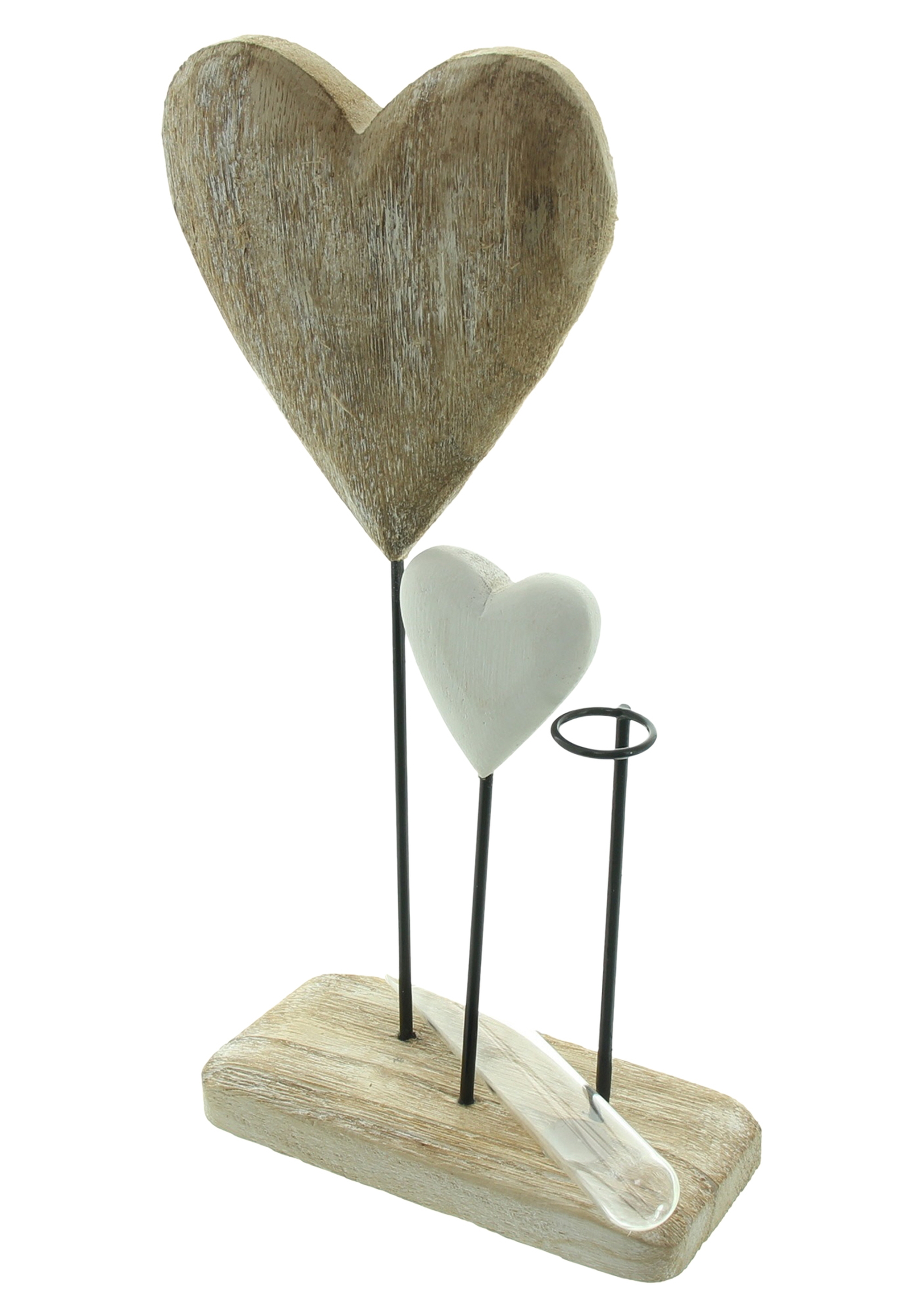 Acheter Élément déco "coeur avec Vase"  dans la boutique en ligne de Frank Flechtwaren pour Nouvel arrivage