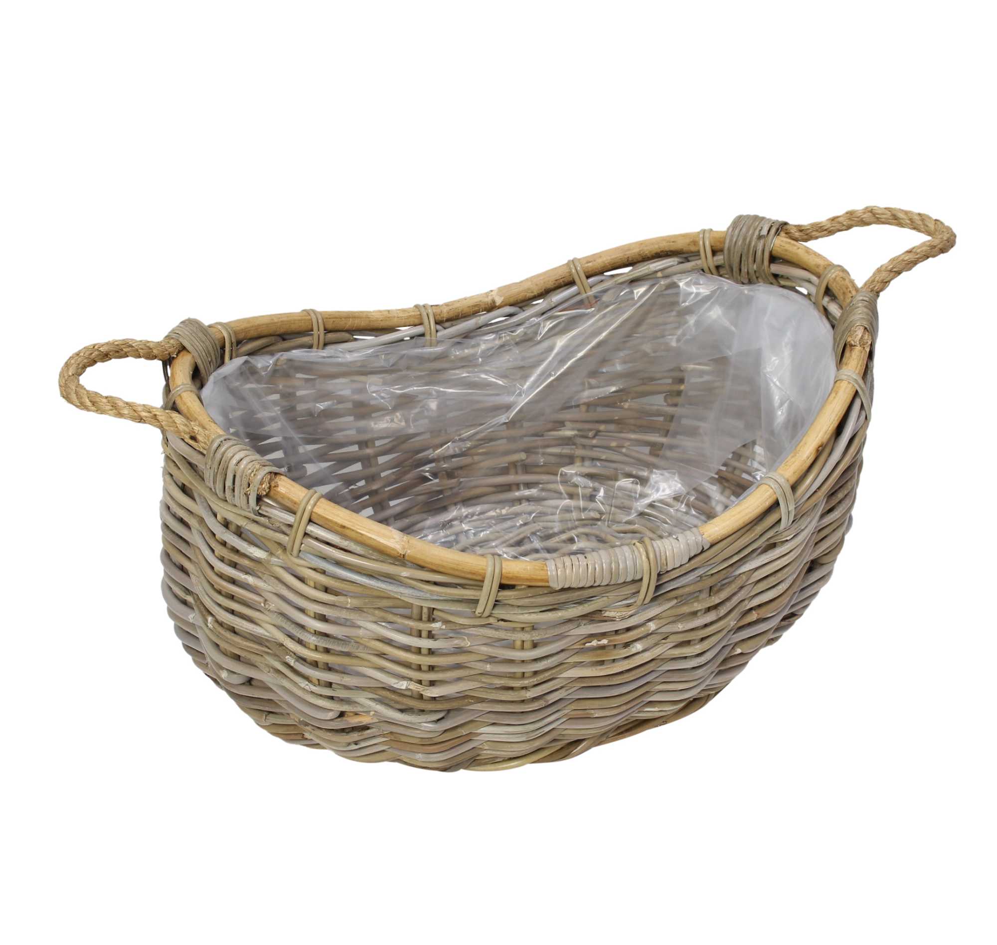 Acheter Grande jardinière "rotin"  dans la boutique en ligne de Frank Flechtwaren pour Pots de fleurs