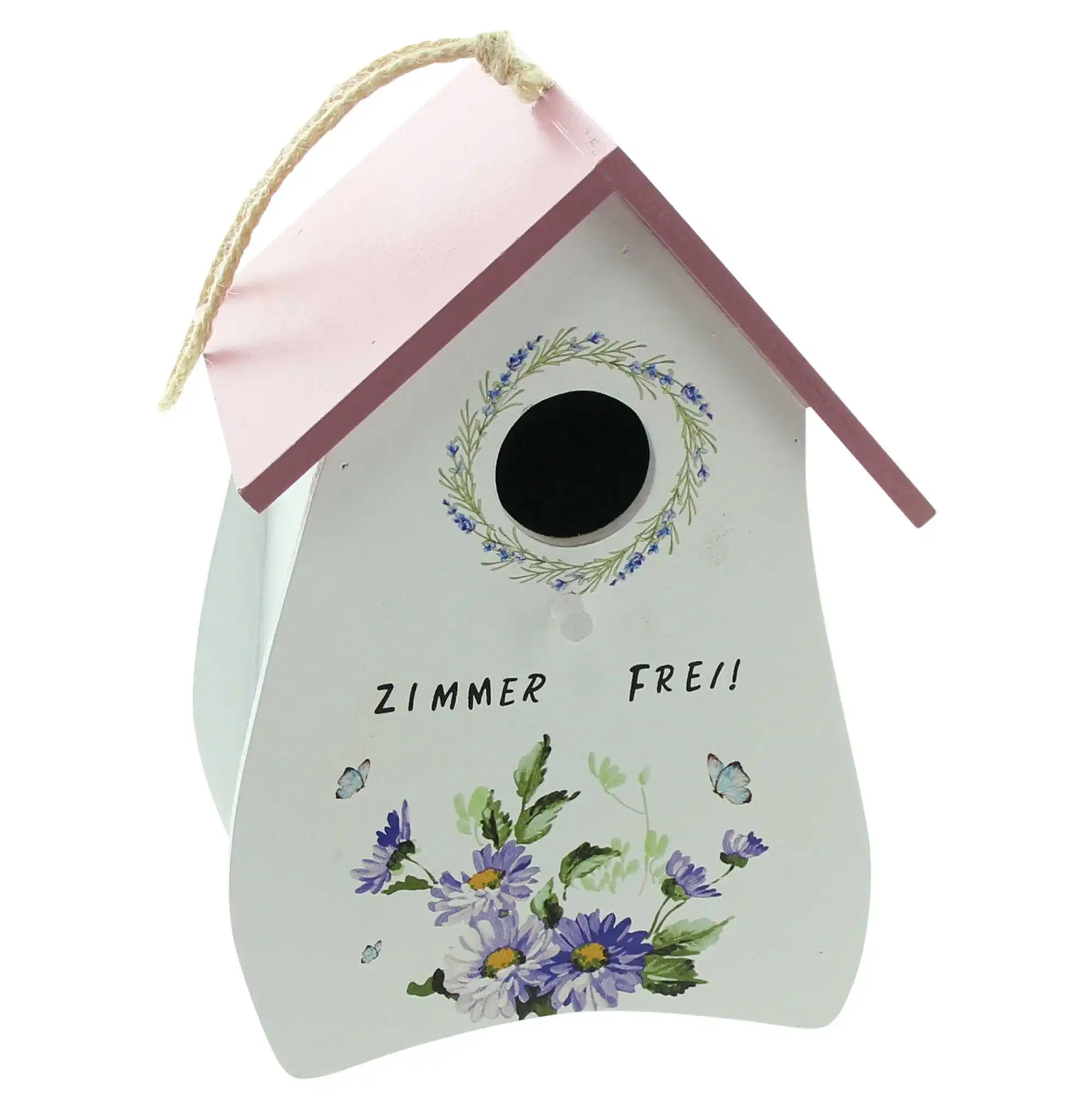 Acheter Nichoir "Zimmer frei"  dans la boutique en ligne de Frank Flechtwaren pour Pâques