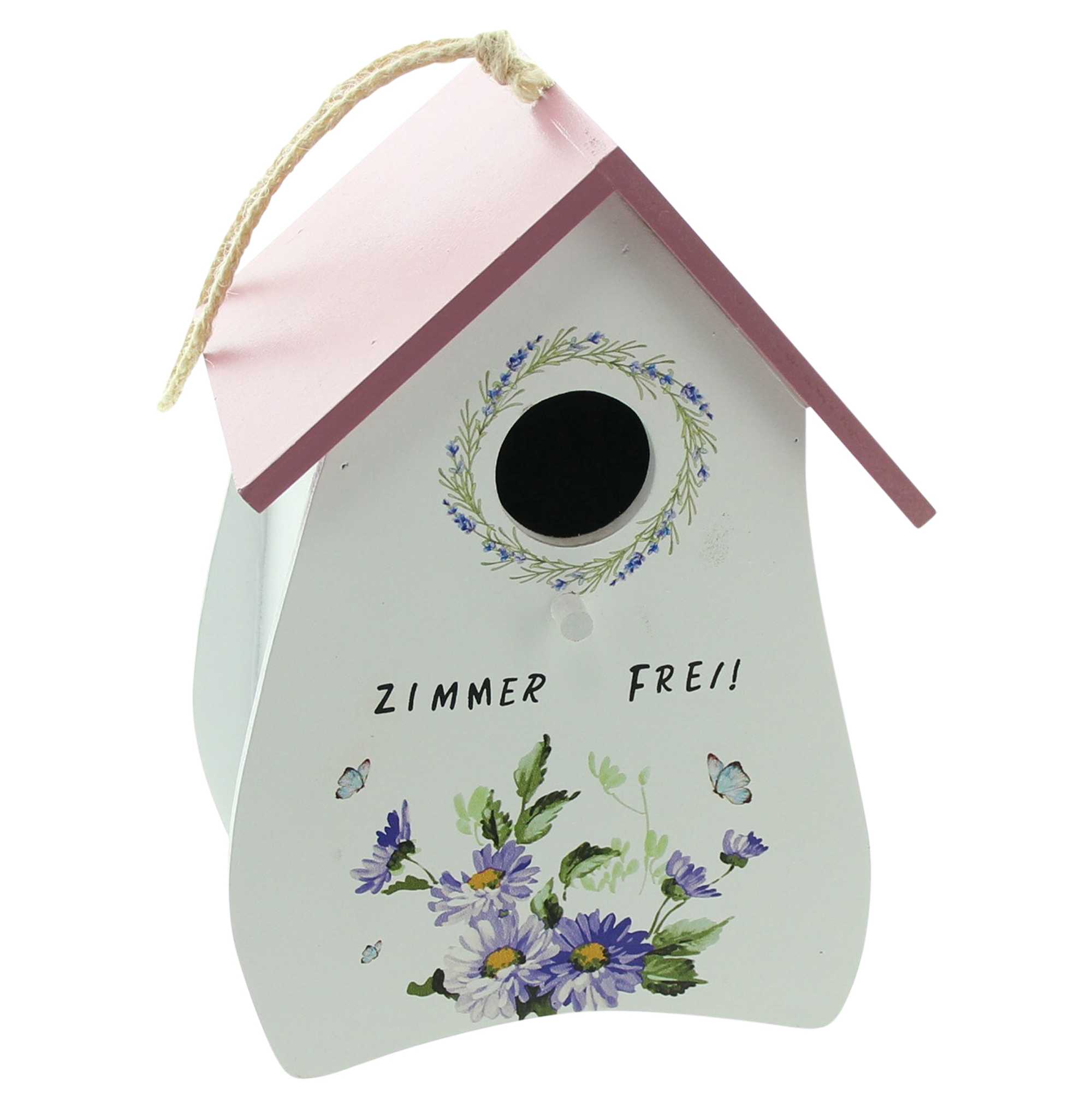 Acheter Nichoir "Zimmer frei"  dans la boutique en ligne de Frank Flechtwaren pour Pâques