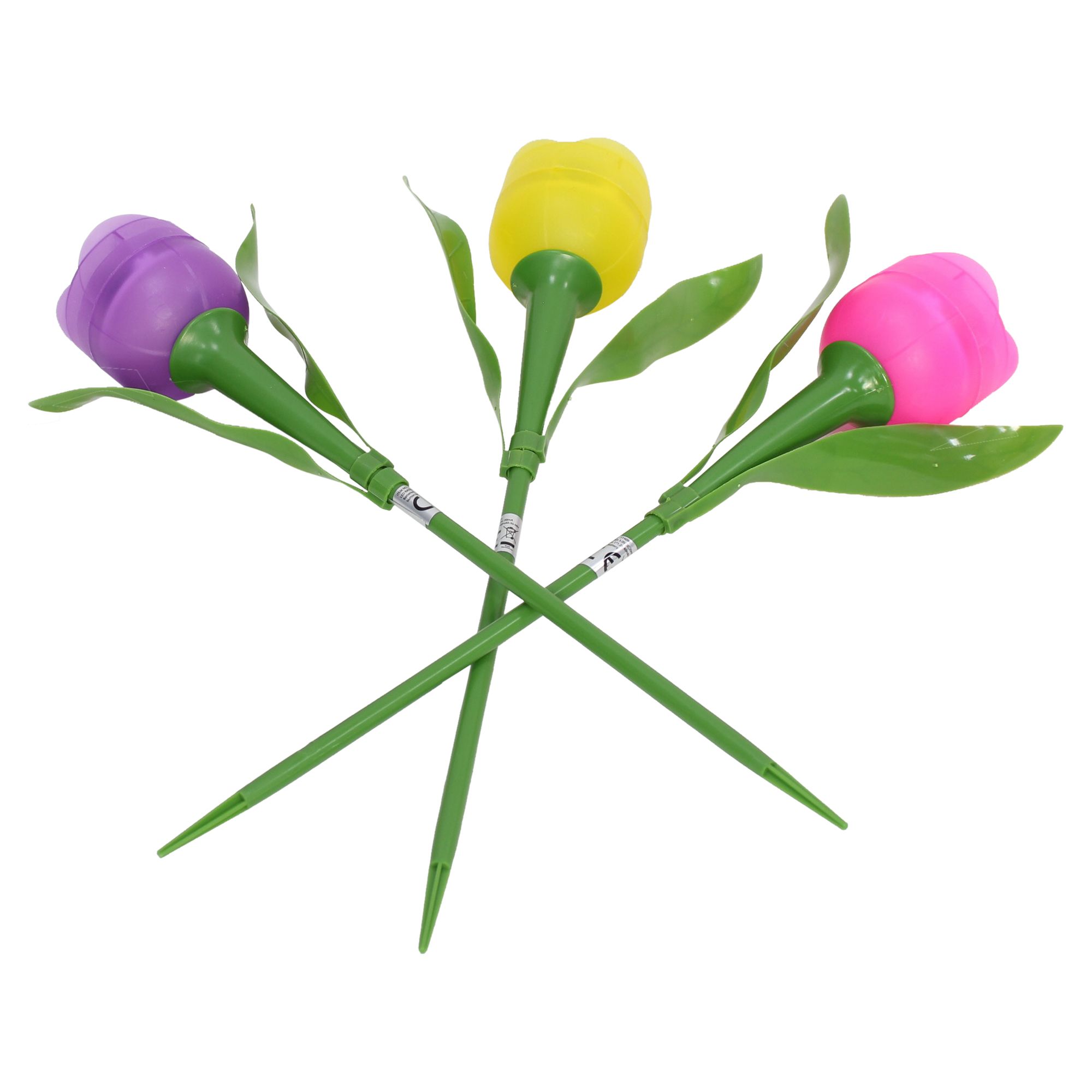 Acheter Lot de déco solaires "tulipe"  dans la boutique en ligne de Frank Flechtwaren pour Luminaires de jardin