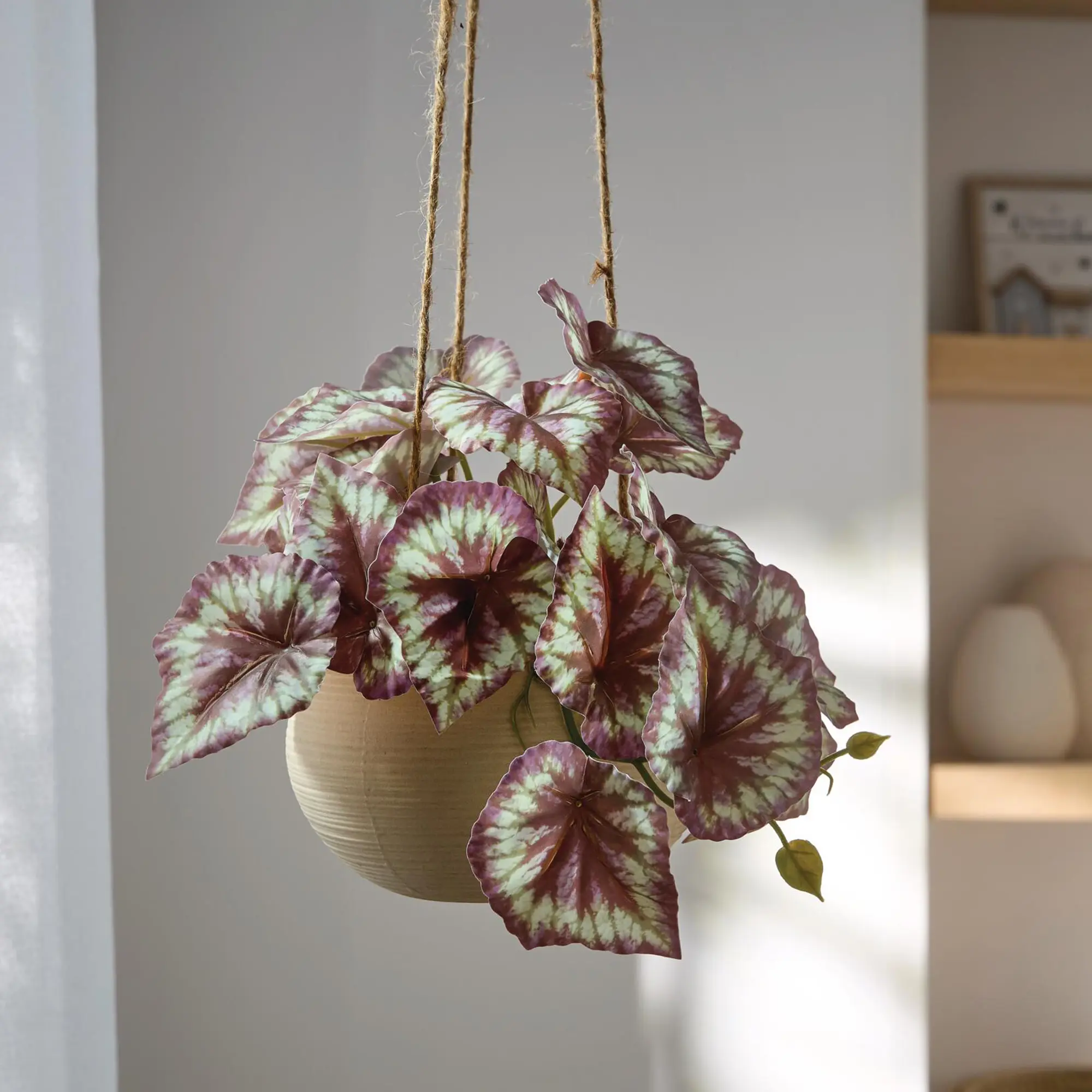 Acheter Plante artificielle dans son pot suspendu  dans la boutique en ligne de Frank Flechtwaren