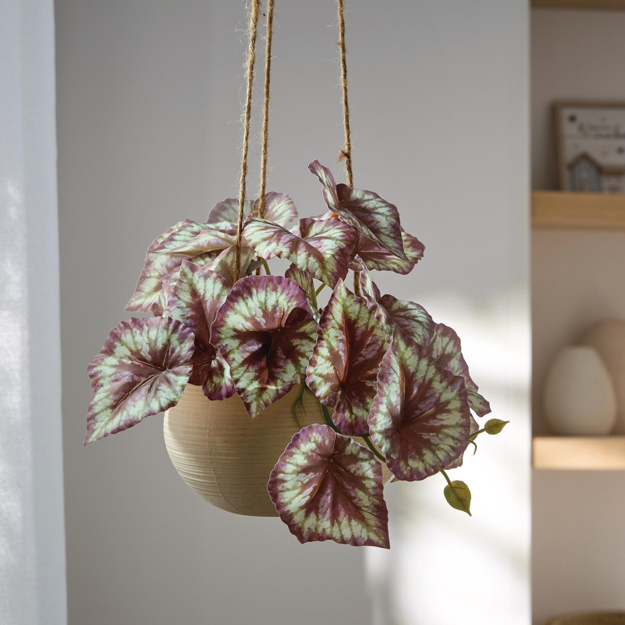 Acheter Plante artificielle dans son pot suspendu  dans la boutique en ligne de Frank Flechtwaren