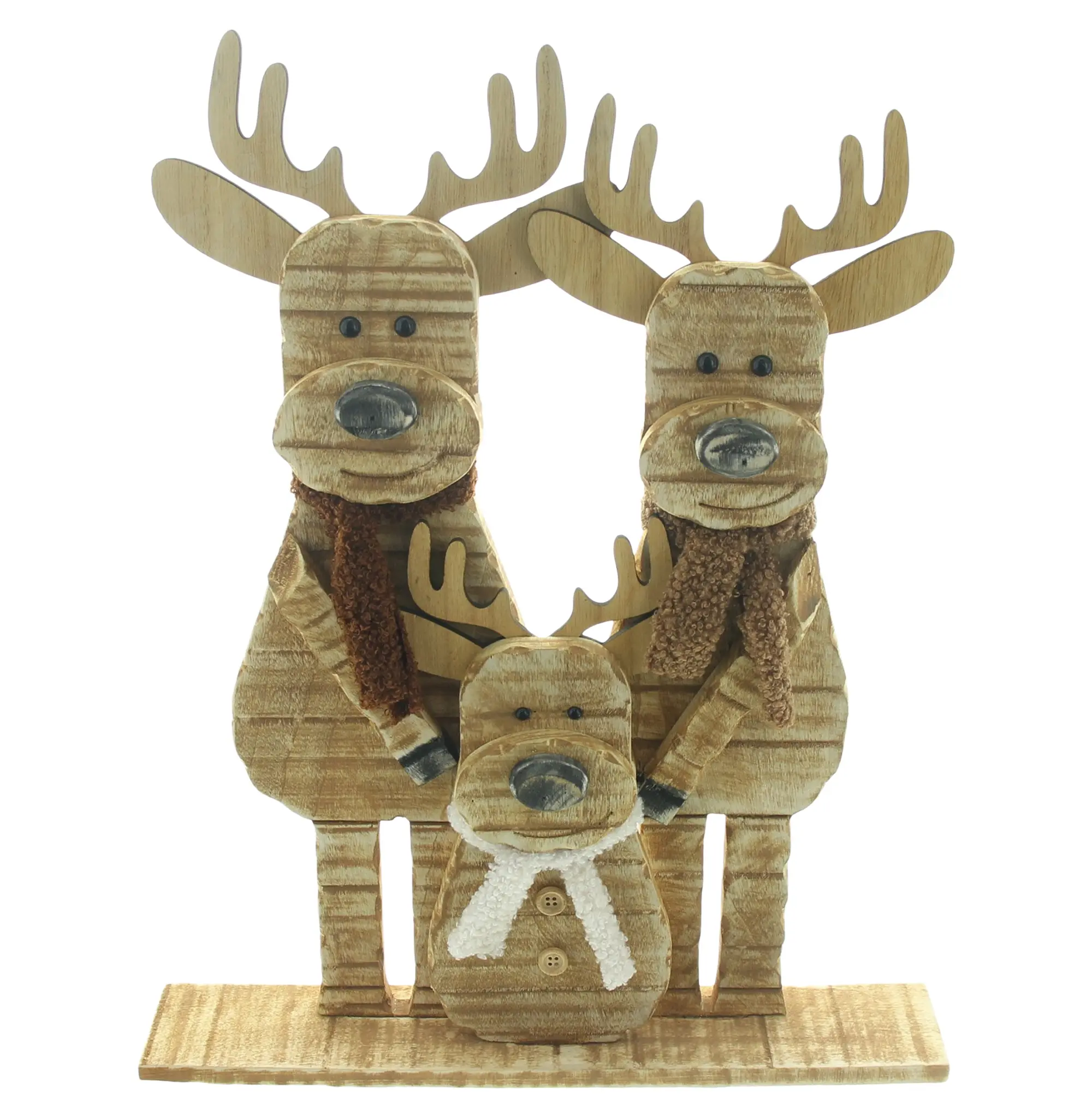 Acheter Décoration de Noël "Trio de rennes"  dans la boutique en ligne de Frank Flechtwaren pour Figurines