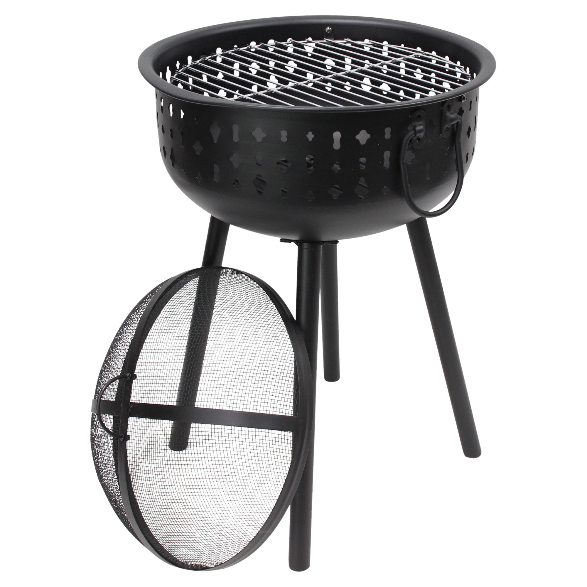 Acheter Barbecue "Noir"  dans la boutique en ligne de Frank Flechtwaren pour Braséros