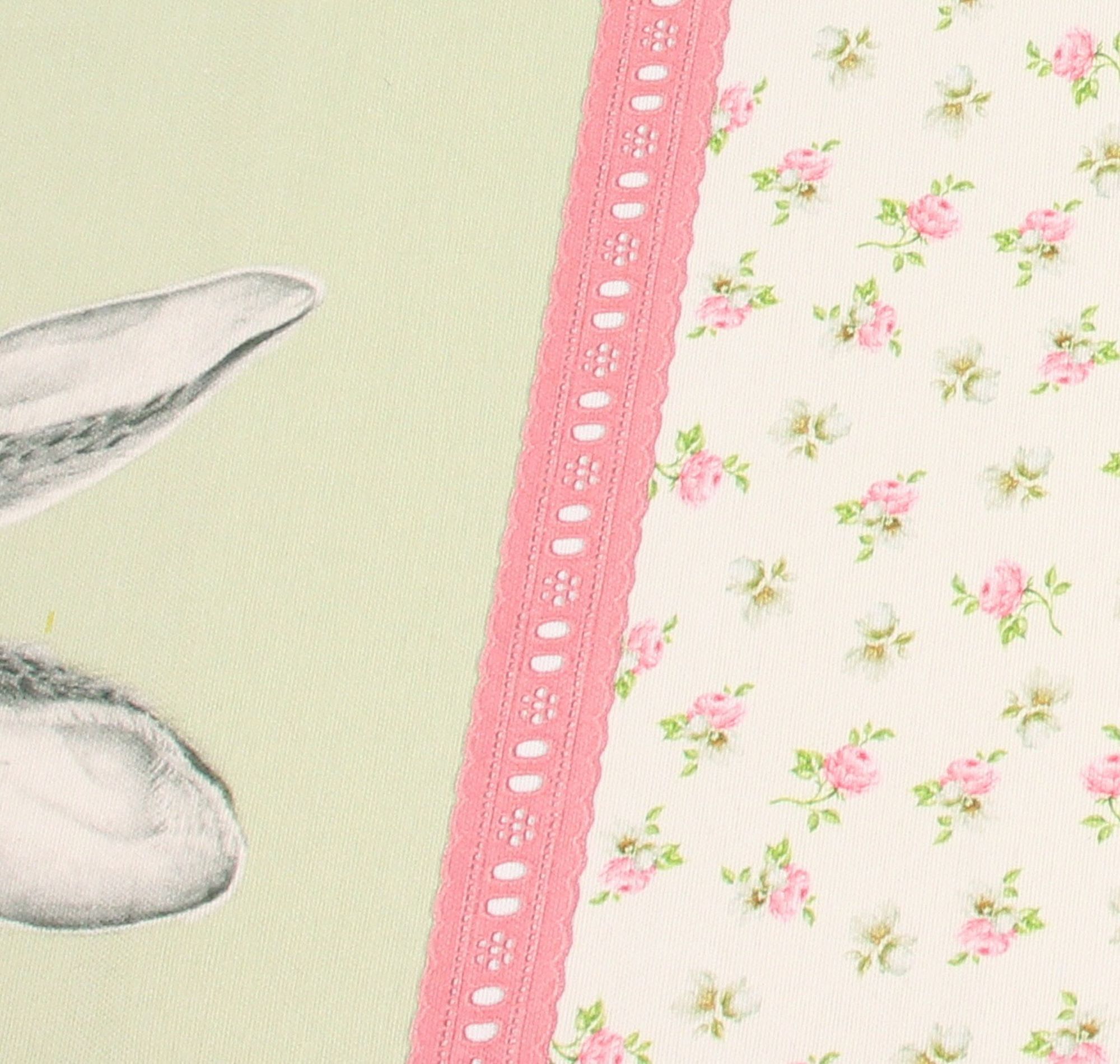 Acheter Chemin de table "lapin et fleur"  dans la boutique en ligne de Frank Flechtwaren pour Pâques
