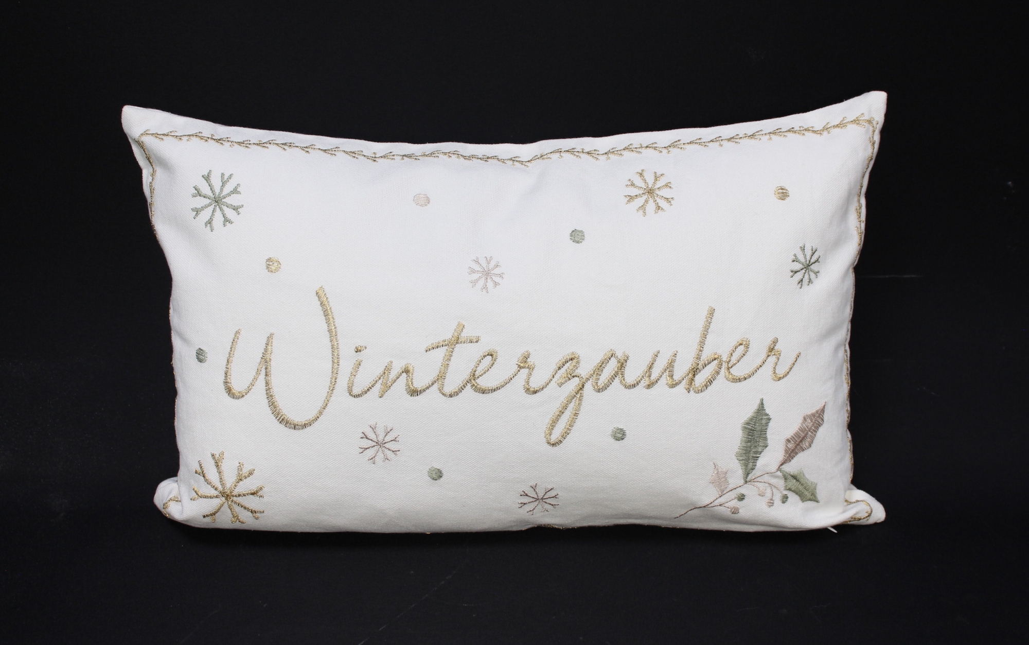 Acheter Housse de coussin "Winterzauber"  dans la boutique en ligne de Frank Flechtwaren pour Coussins &amp; remplissages