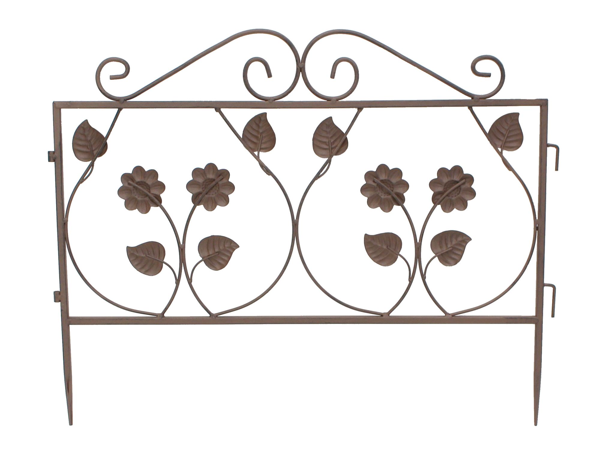 Acheter Élément clôture décoratif "fleur" dans la boutique en ligne de Frank Flechtwaren pour Bordures & clôtures Acheter Élément clôture décoratif "fleur" dans la boutique en ligne de Frank Flechtwaren pour Bordures & clôtures