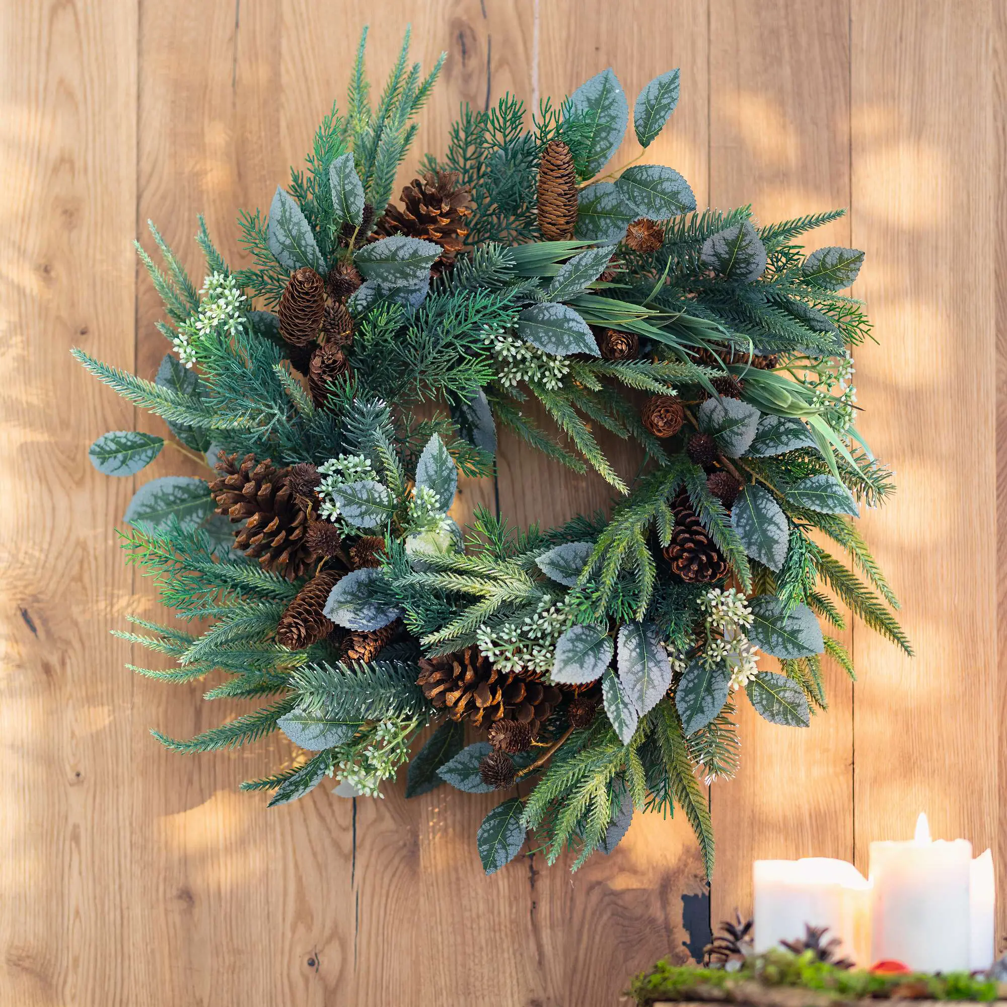 Acheter Grande couronne "Greenery"  dans la boutique en ligne de Frank Flechtwaren