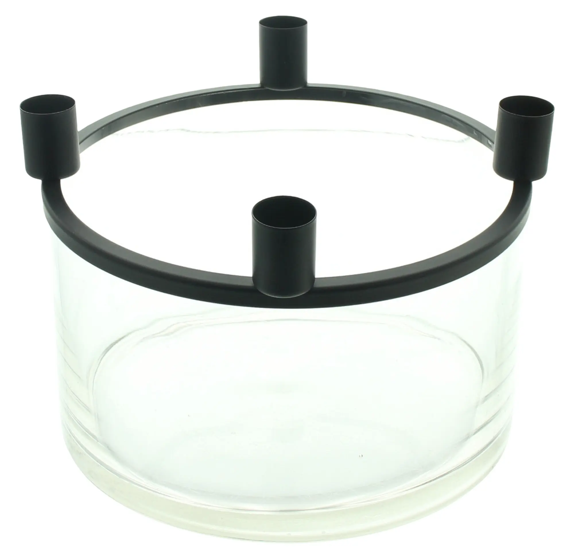 Acheter Coupe "Clear" avec porte-bougie tige  dans la boutique en ligne de Frank Flechtwaren pour Bougeoirs