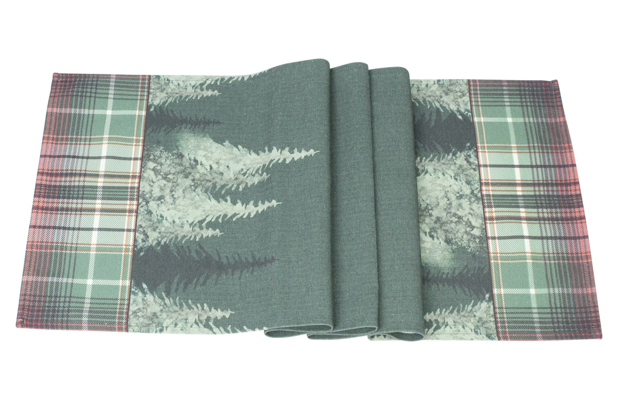 Acheter Chemin de table "carreaux verts"  dans la boutique en ligne de Frank Flechtwaren pour Noël