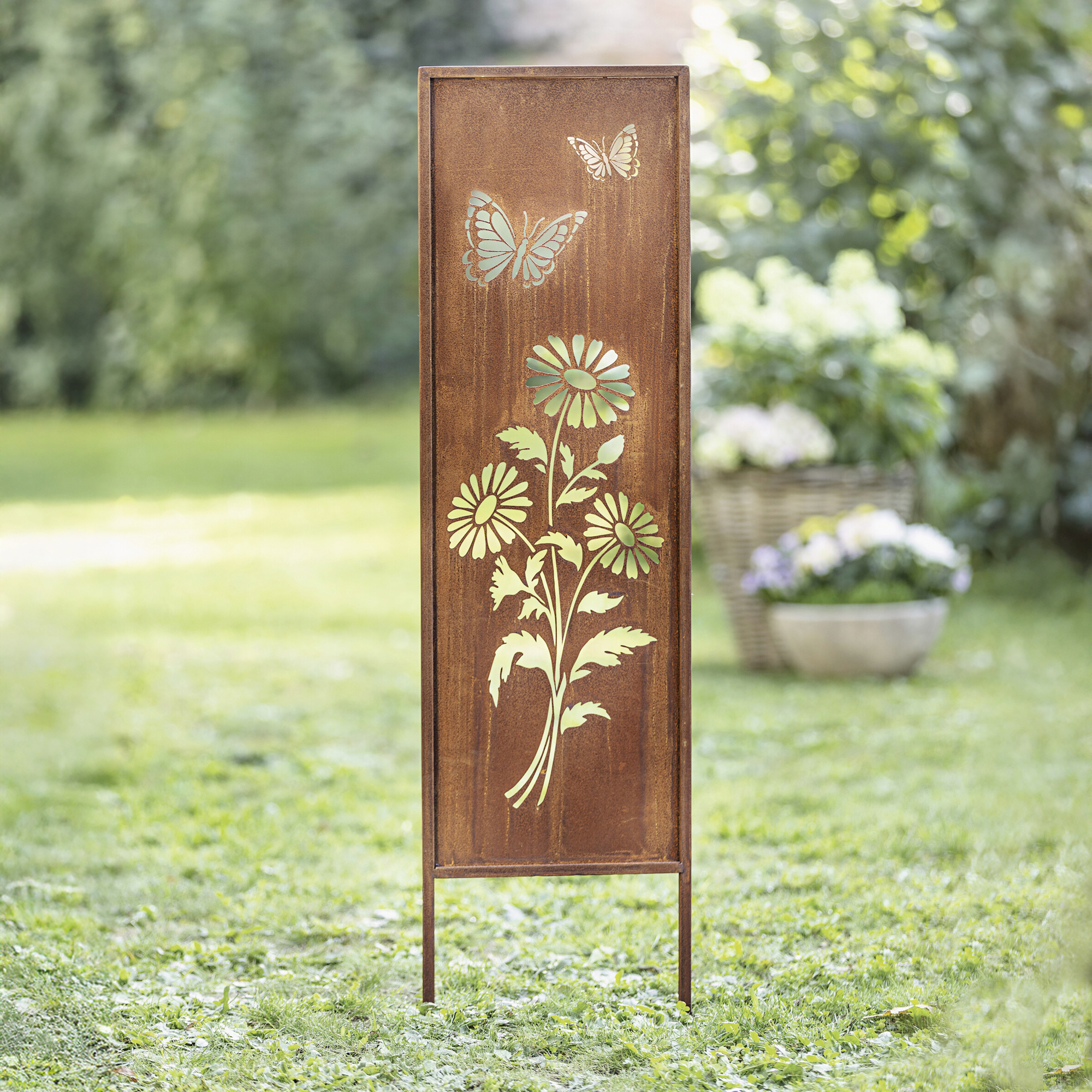 Acheter Panneau de jardin "prairie d'été"  dans la boutique en ligne de Frank Flechtwaren
