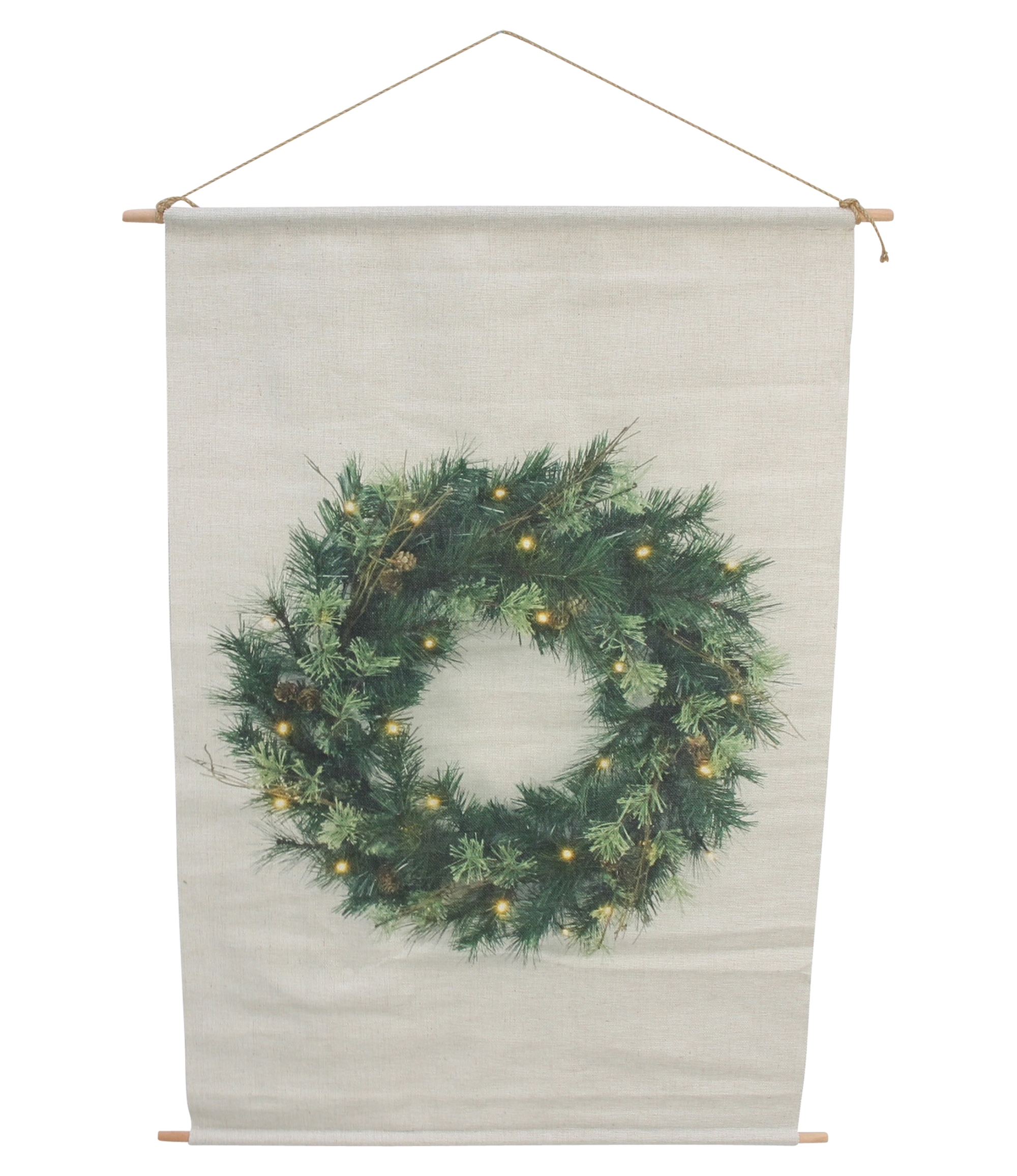 Acheter Décoration murale "couronne de Noël"  dans la boutique en ligne de Frank Flechtwaren pour Décorations murales