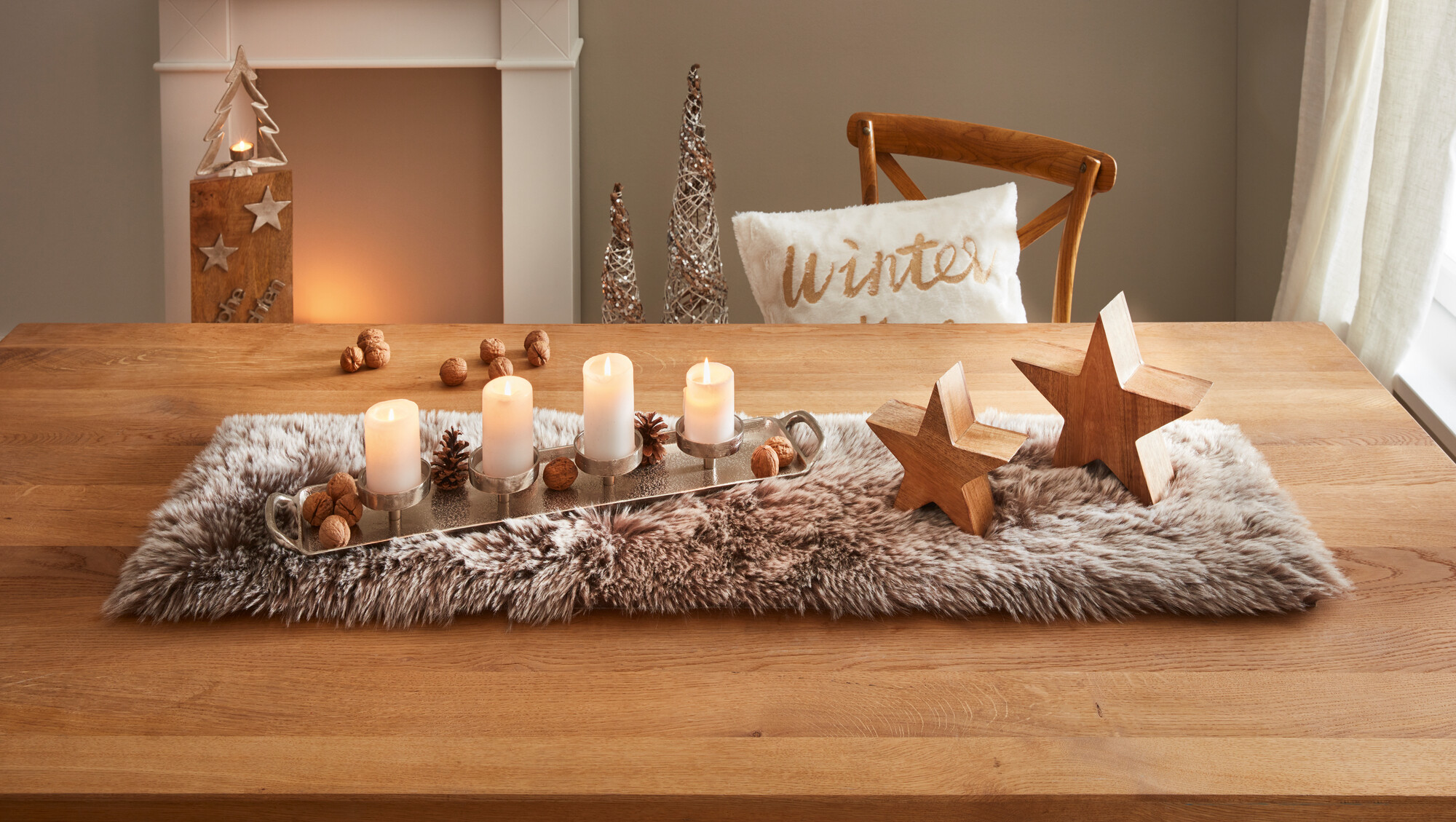 Acheter Lot de 2 étoiles "bois de manguier"  dans la boutique en ligne de Frank Flechtwaren pour Étoiles