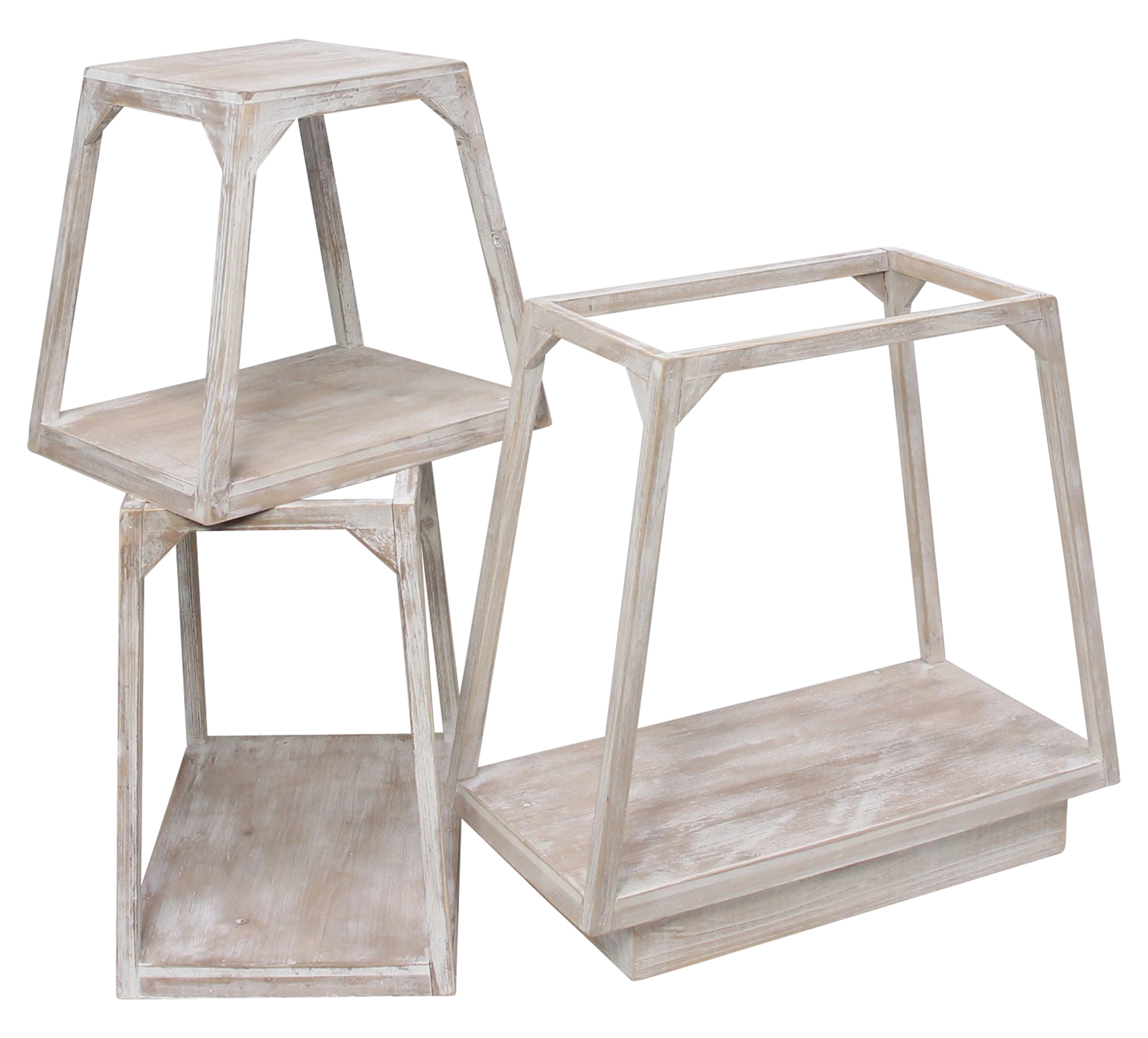 Acheter Étagère emboîtable "Shabby-Brown"  dans la boutique en ligne de Frank Flechtwaren pour Salon