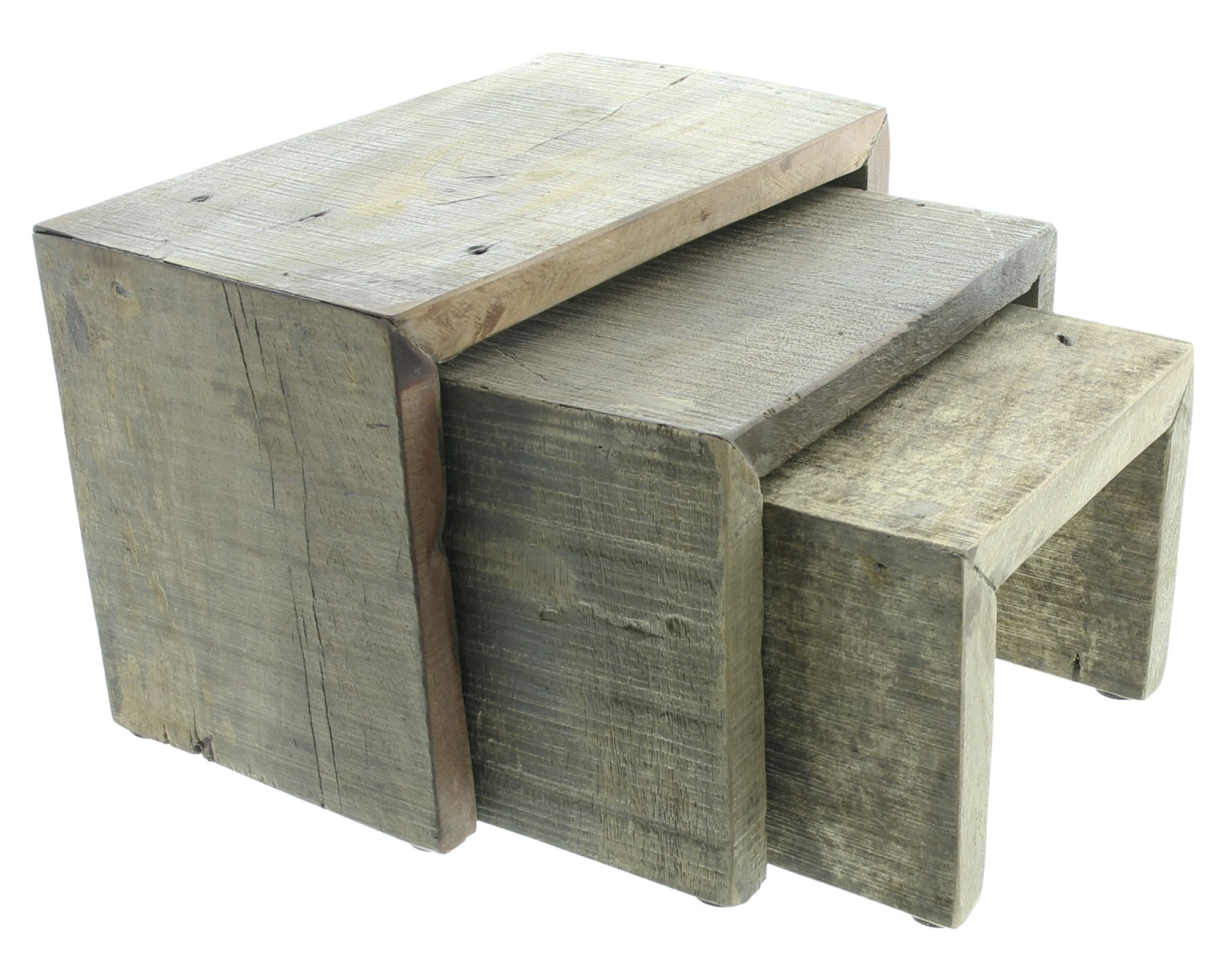 Acheter Lot de 3 bancs décoratifs "rustique" dans la boutique en ligne de Frank Flechtwaren pour Atmosphère vintage Acheter Lot de 3 bancs décoratifs "rustique" dans la boutique en ligne de Frank Flechtwaren pour Atmosphère vintage