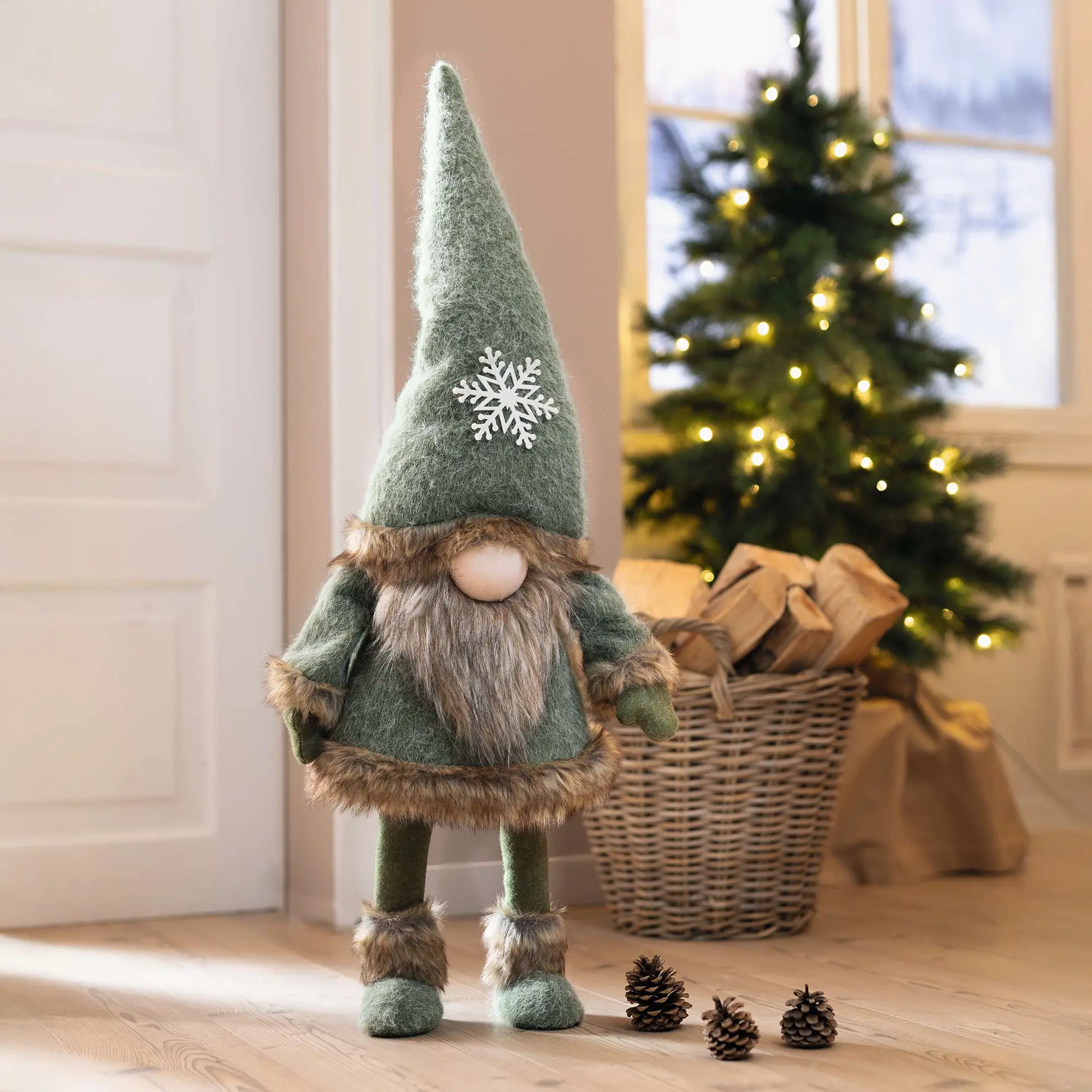 Acheter Grand lutin "flocon de neige"  dans la boutique en ligne de Frank Flechtwaren