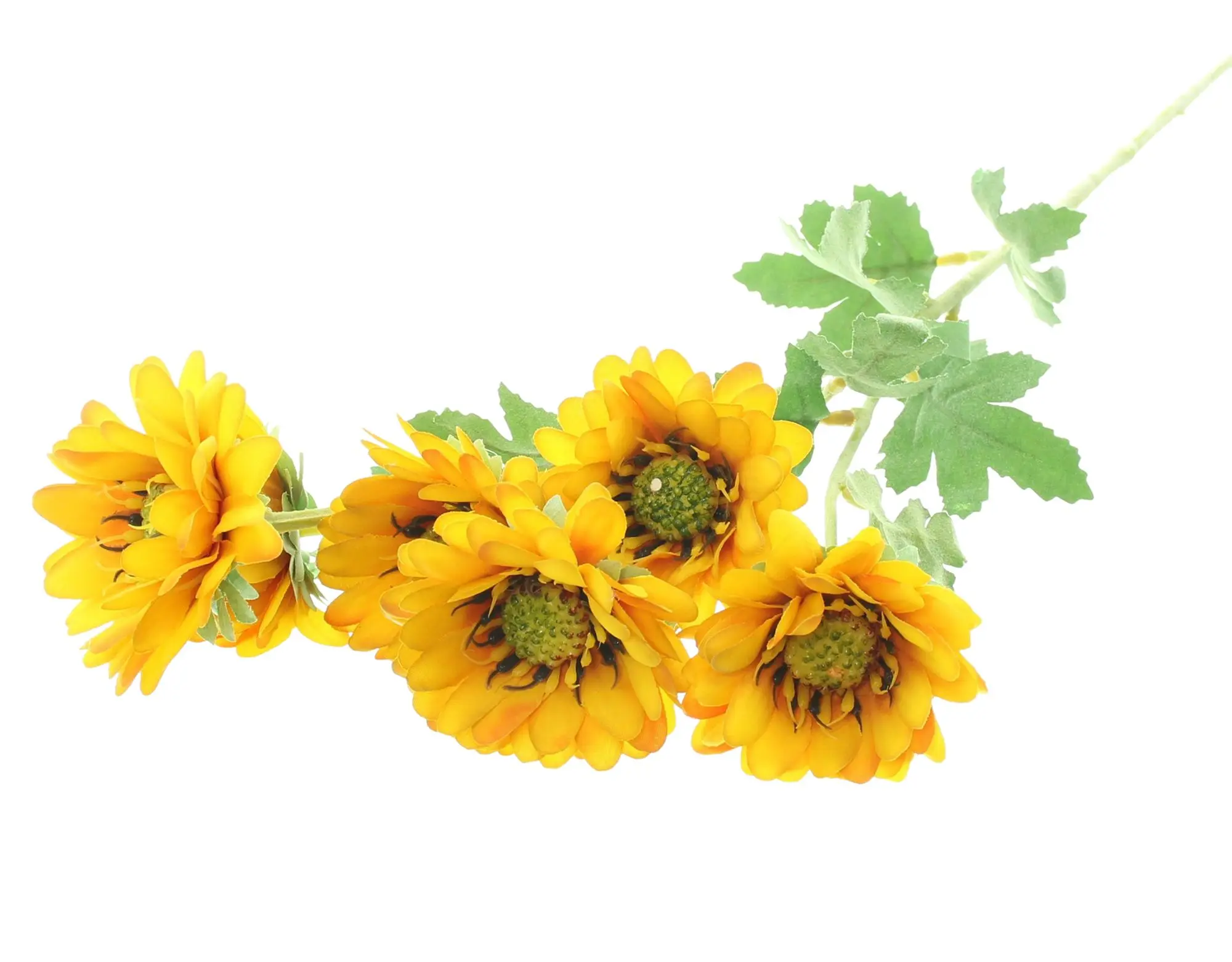 Acheter Fleur artificielle « Chrysanthème », lot de 3 dans la boutique en ligne de Frank Flechtwaren pour Couleurs d'automne