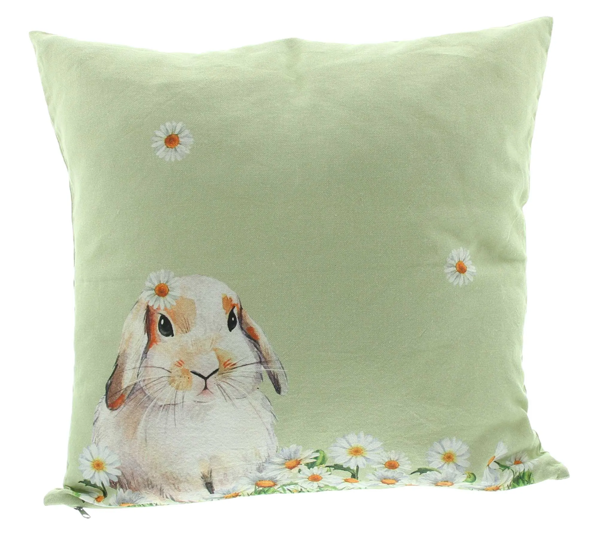 Acheter Housse de coussin "lapin fleurs"  dans la boutique en ligne de Frank Flechtwaren pour Coussins &amp; remplissages