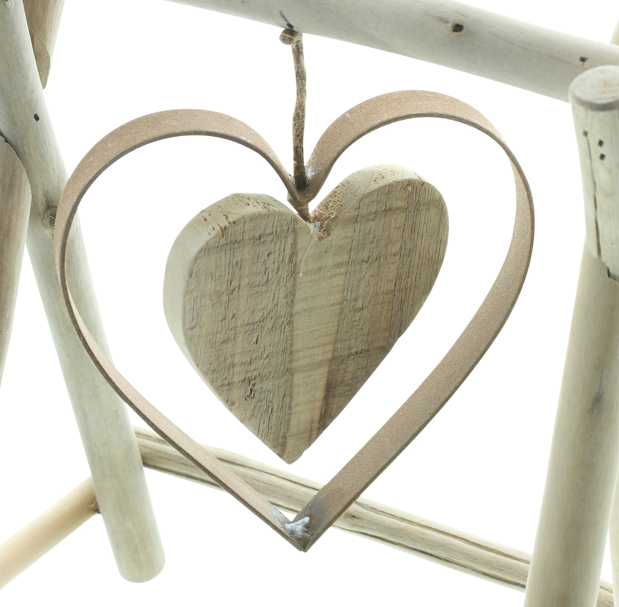 Acheter Décoration en bois "cœur qui swingue"  dans la boutique en ligne de Frank Flechtwaren pour Automne
