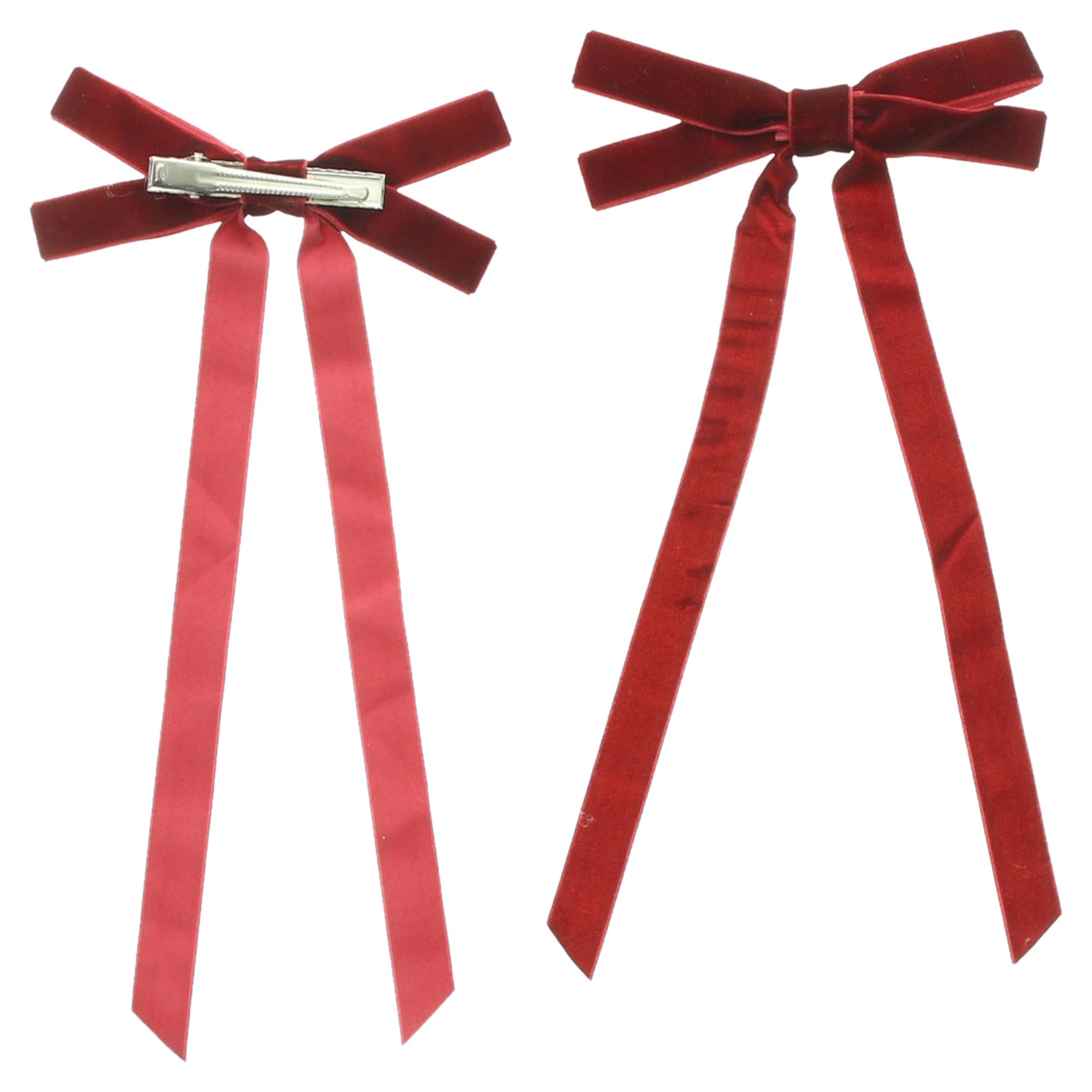 Acheter Clip à nœud « Deep Red », lot de 12 dans la boutique en ligne de Frank Flechtwaren pour Accessoires