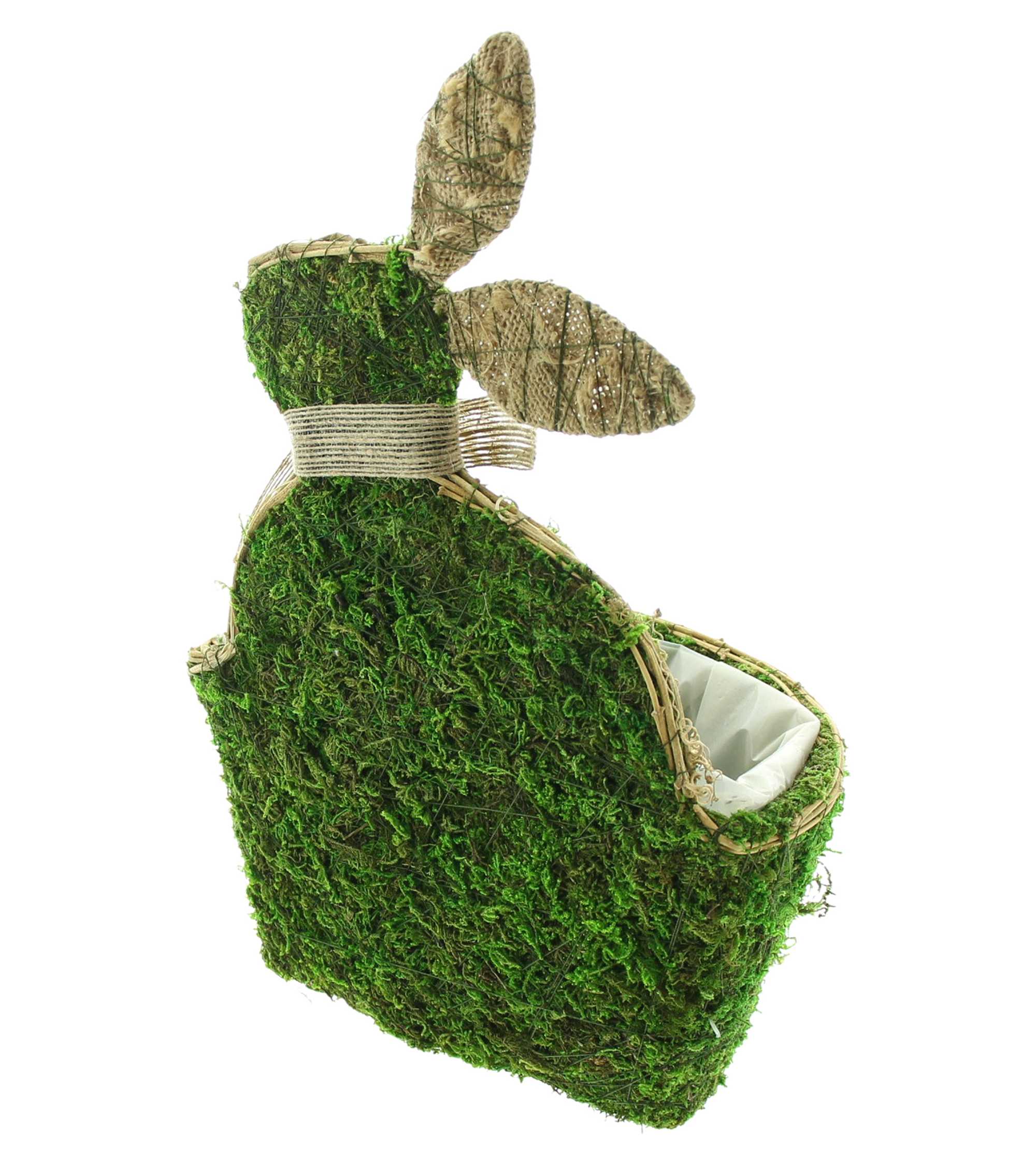 Acheter Jardinière mousse "Lapin"  dans la boutique en ligne de Frank Flechtwaren pour Pâques