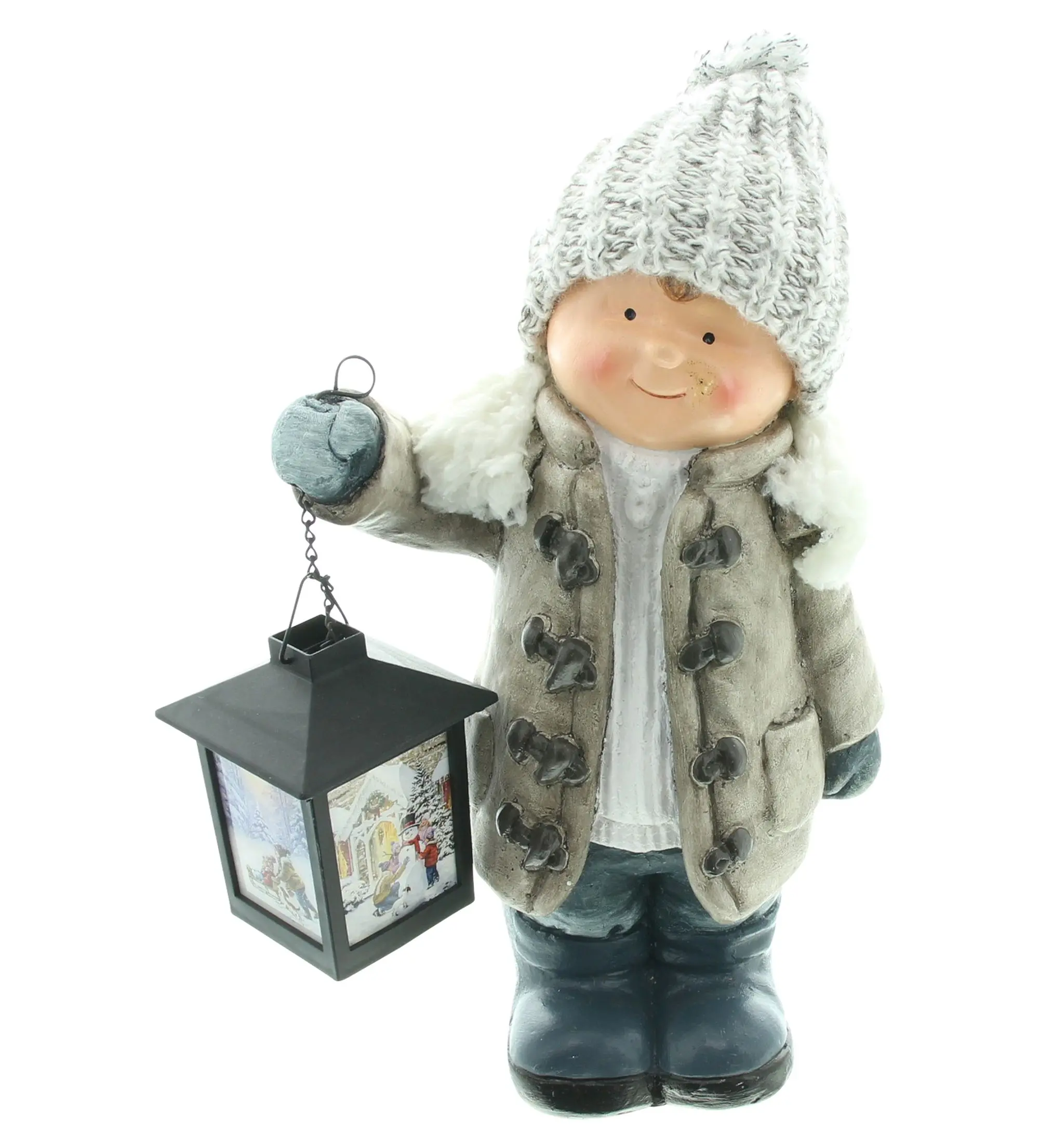Acheter Garçon LED "lanterne"  dans la boutique en ligne de Frank Flechtwaren pour Figurines