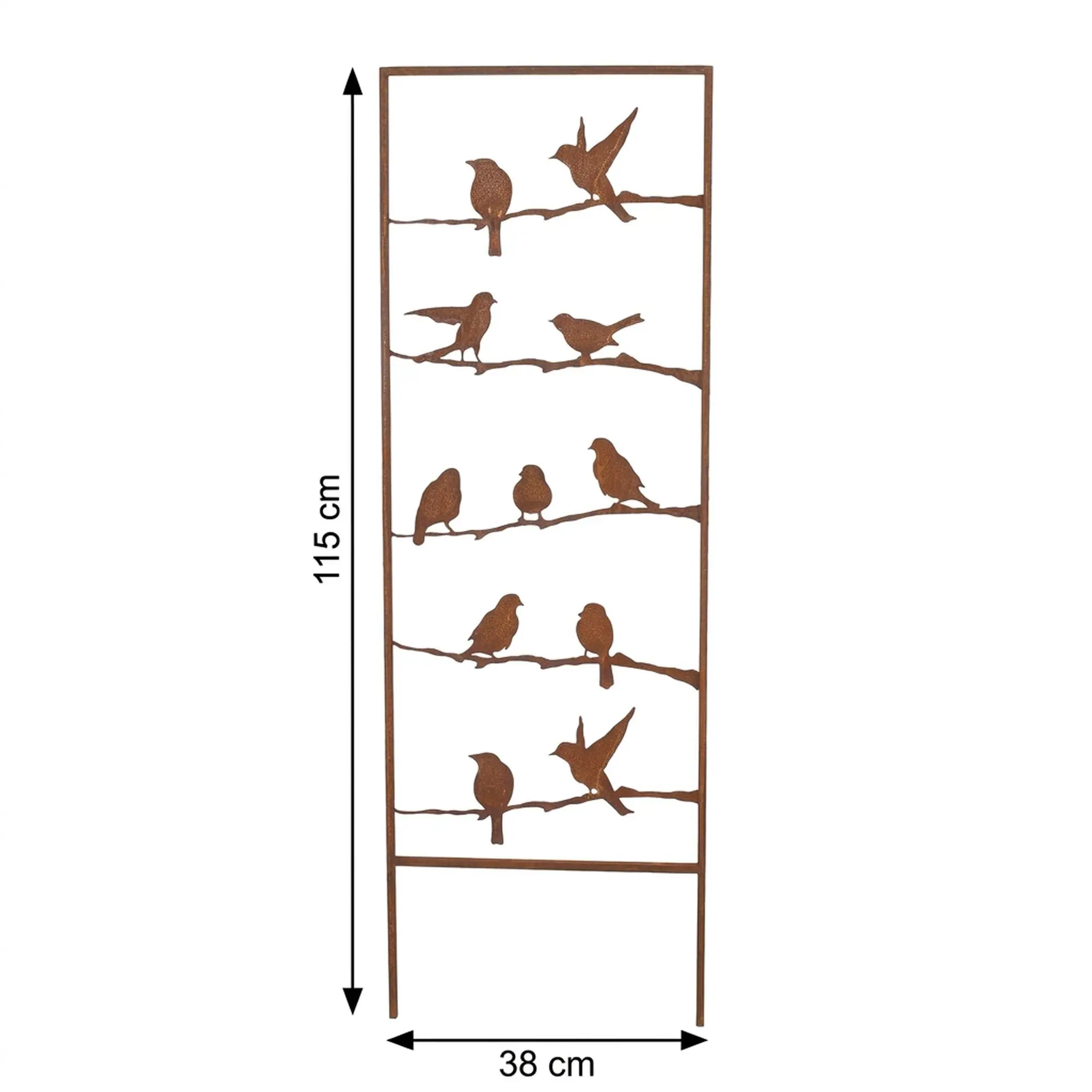 Acheter Échelle décorative "chant d'oiseaux"  dans la boutique en ligne de Frank Flechtwaren pour Jardin de Pâques coloré