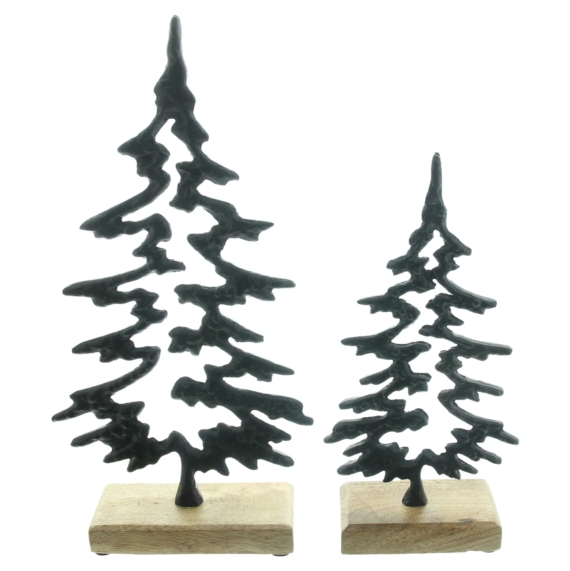 Acheter Lot de 2 sapins "black"  dans la boutique en ligne de Frank Flechtwaren pour Nouvel arrivage