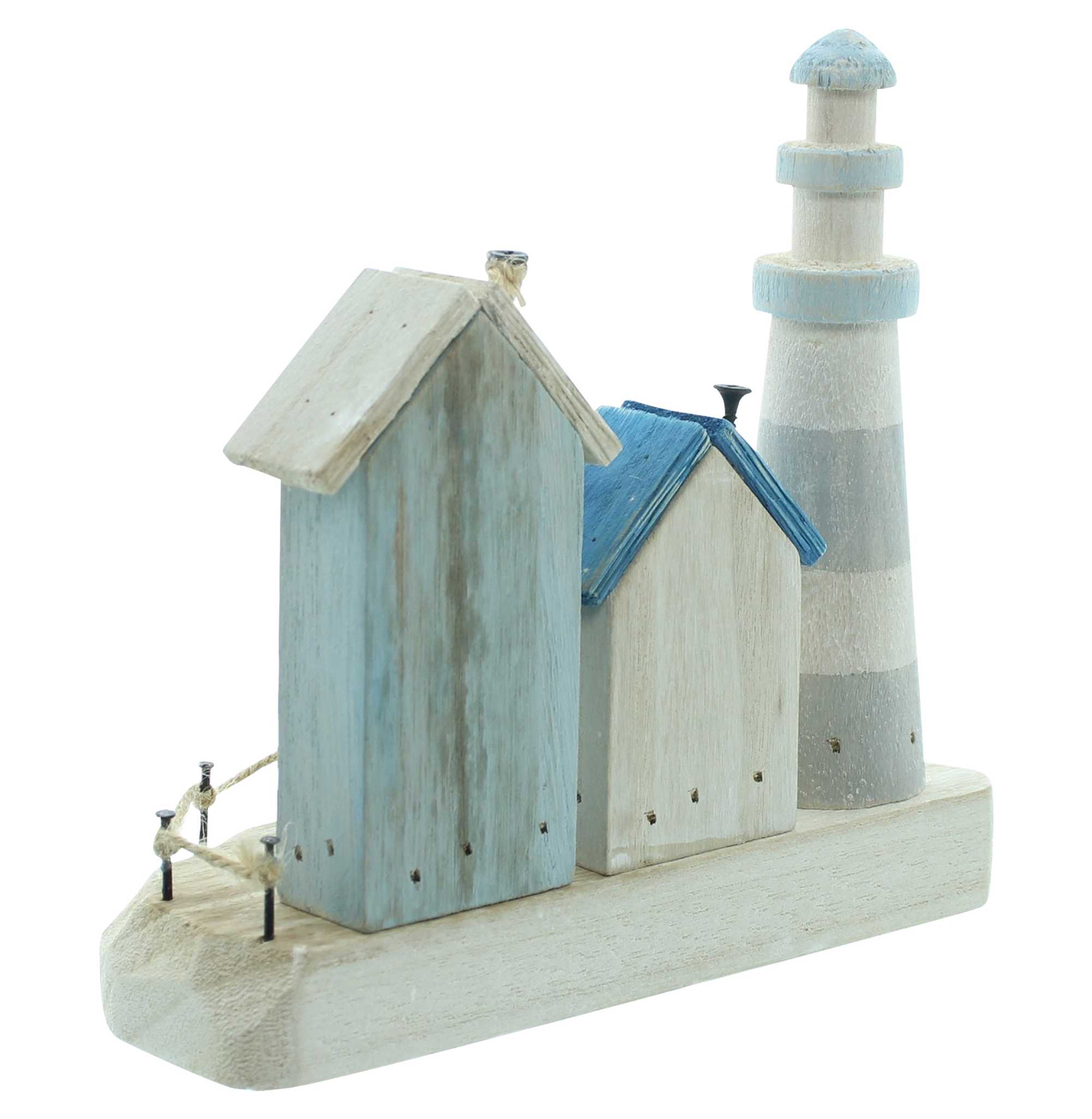 Acheter Décoration en bois "Promenade côtière"  dans la boutique en ligne de Frank Flechtwaren pour Figurines décoratives