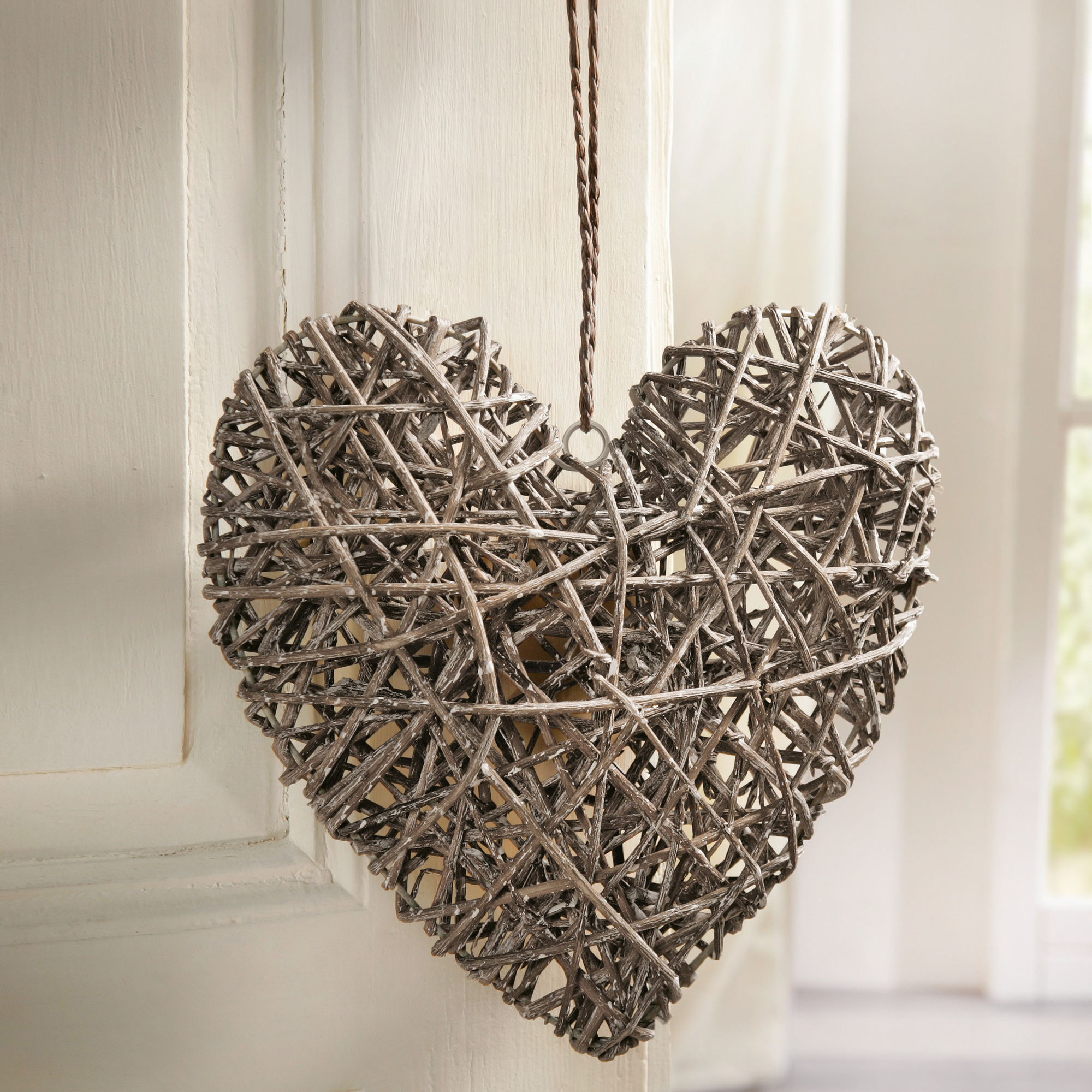 Acheter Suspension "coeur en osier"  dans la boutique en ligne de Frank Flechtwaren