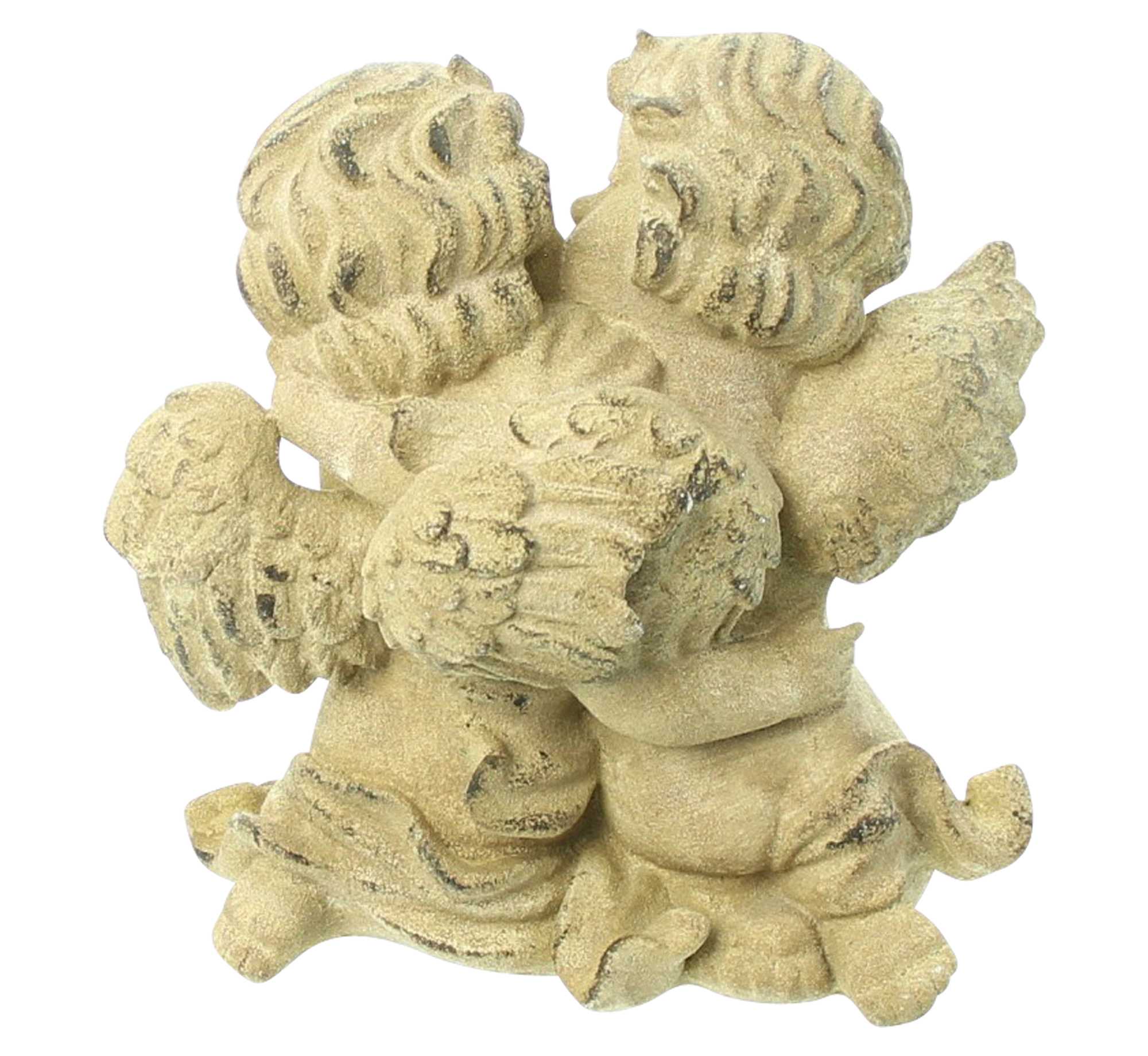 Acheter Couple d'anges "bisous"  dans la boutique en ligne de Frank Flechtwaren pour Figurines de jardin