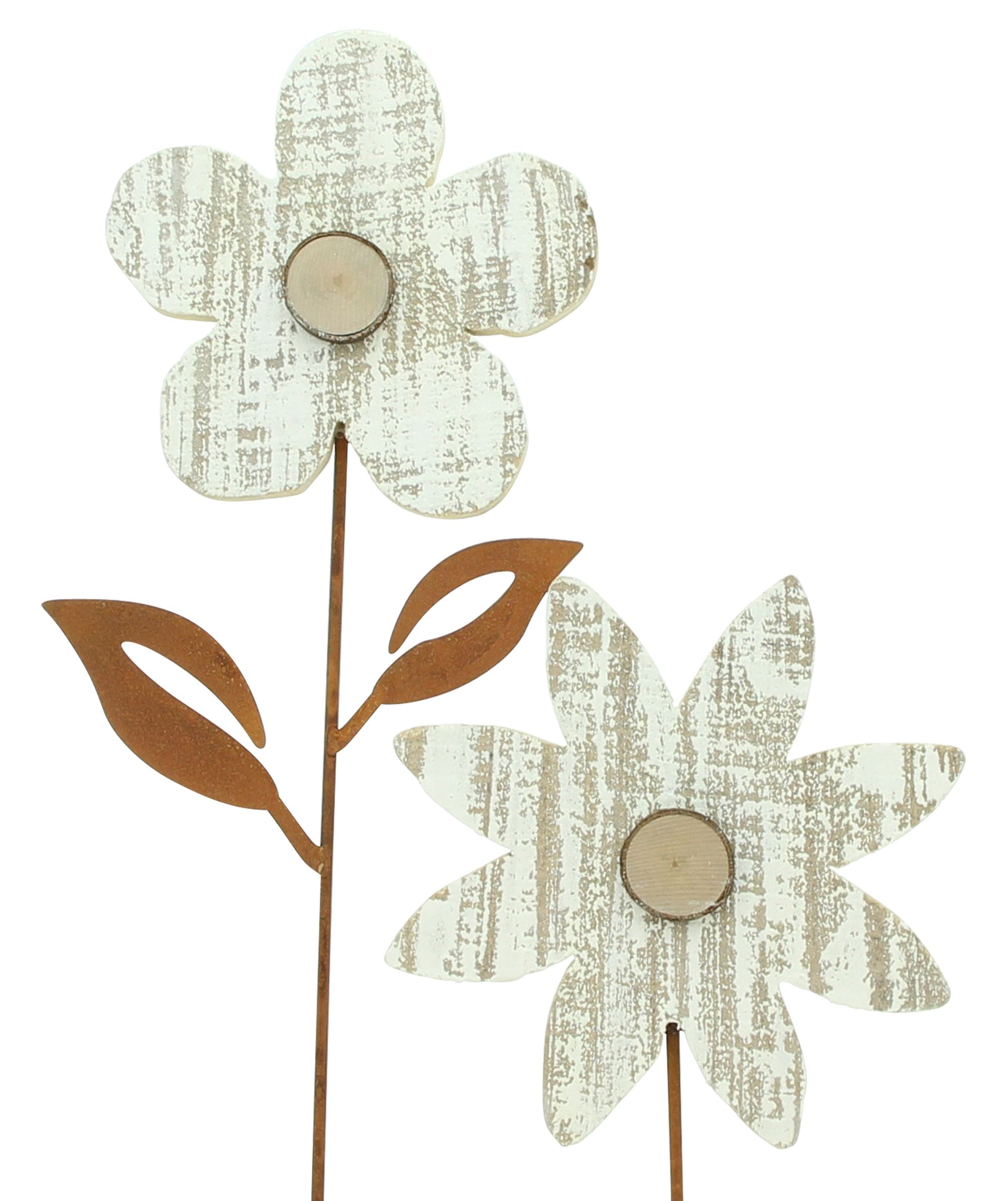 Acheter Lot de 2 pics de jardin "fleur"  dans la boutique en ligne de Frank Flechtwaren pour Pâques