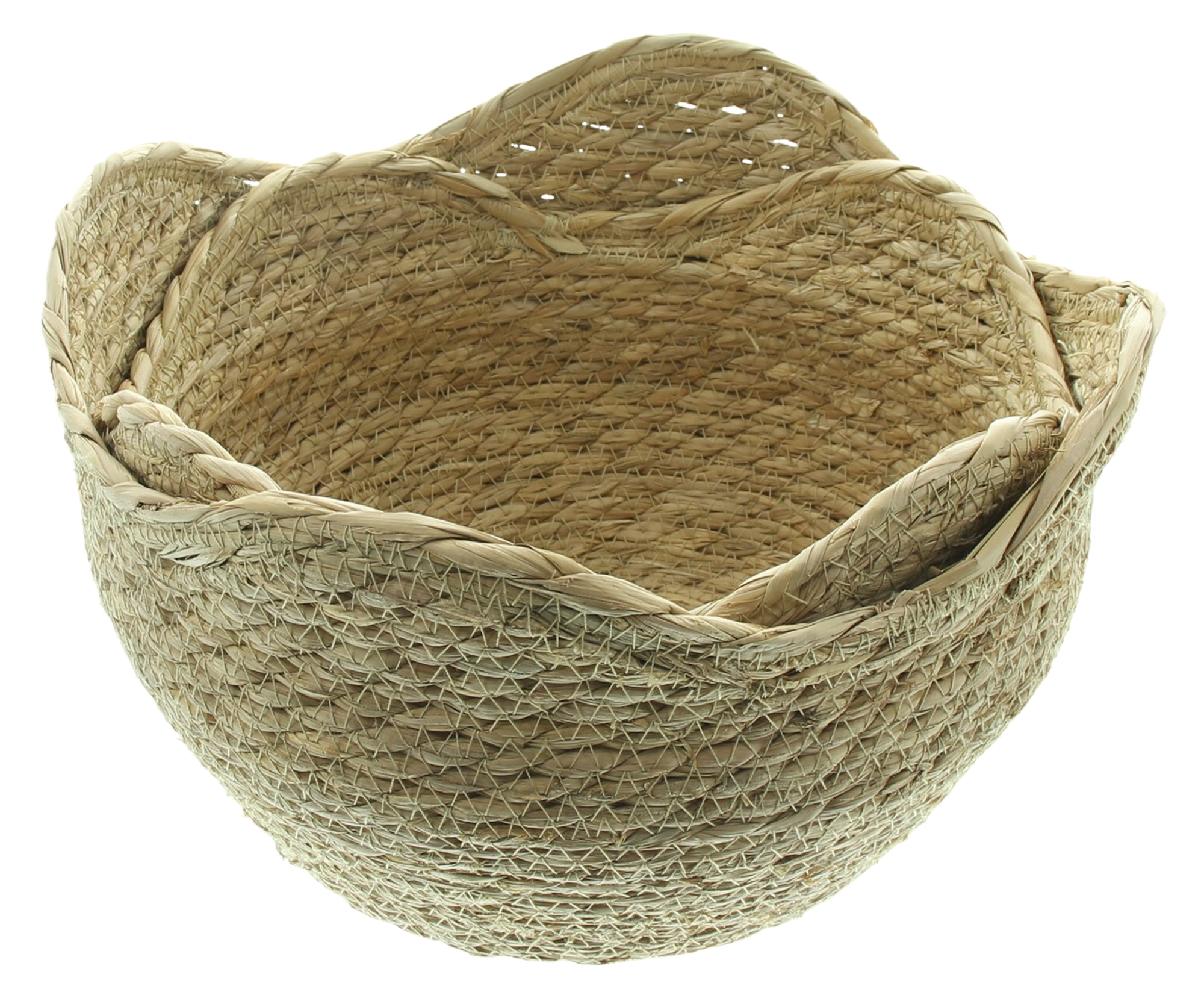 Acheter Lot de 2 paniers universel "Waves"  dans la boutique en ligne de Frank Flechtwaren pour Nouvel arrivage