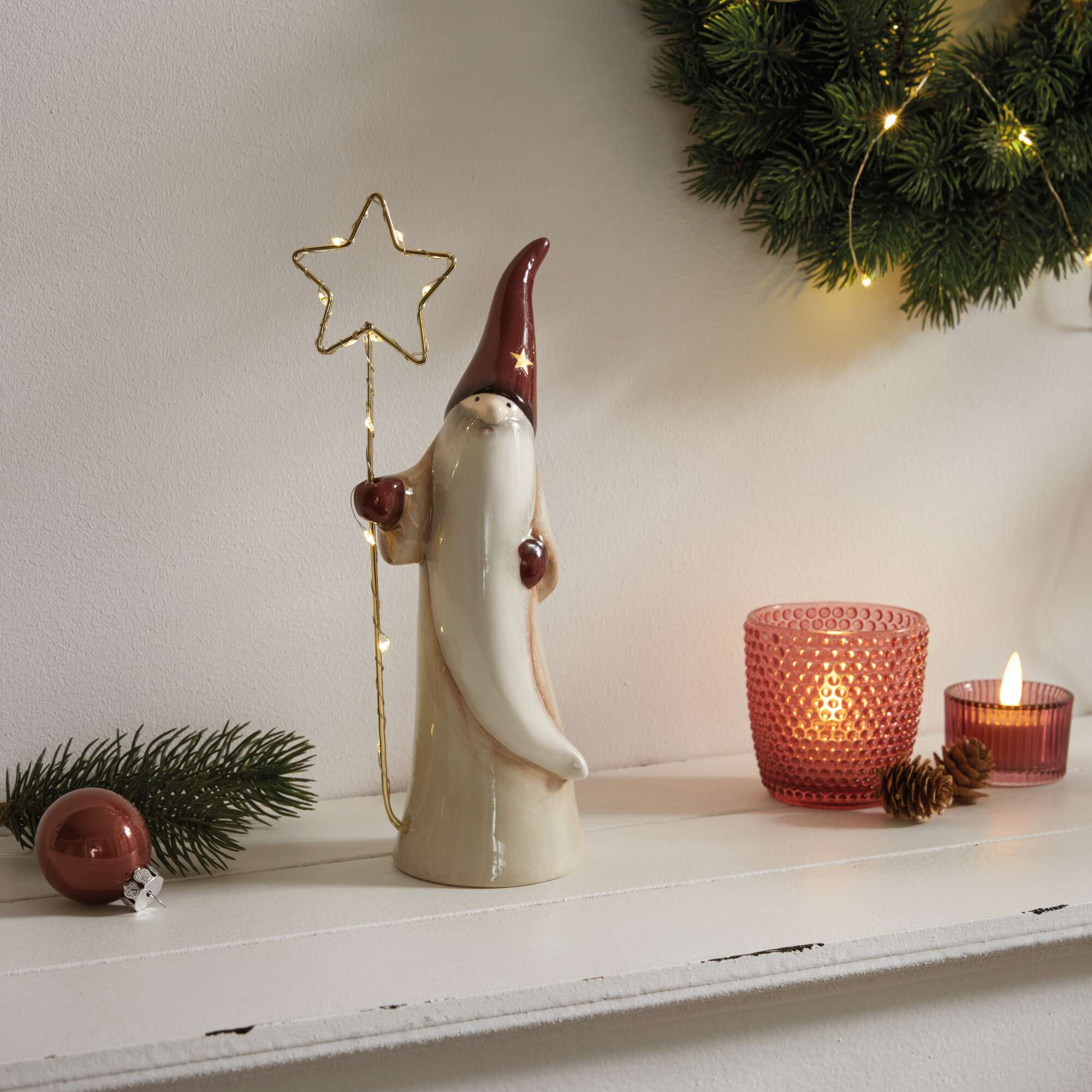 Acheter Lutin LED "étoile lumineuse"  dans la boutique en ligne de Frank Flechtwaren