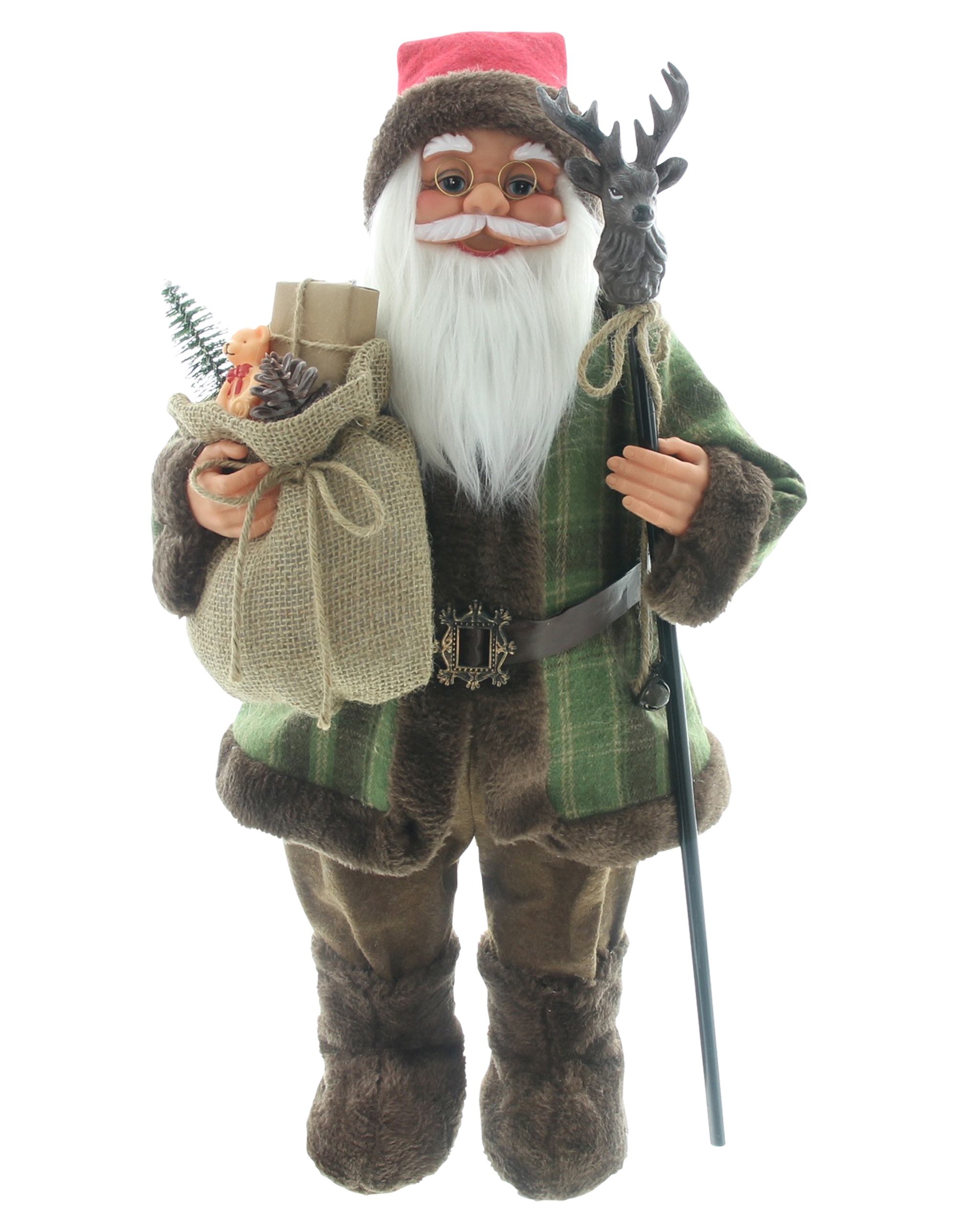 Acheter Figurine "Santa avec canne"  dans la boutique en ligne de Frank Flechtwaren pour Pères Noël