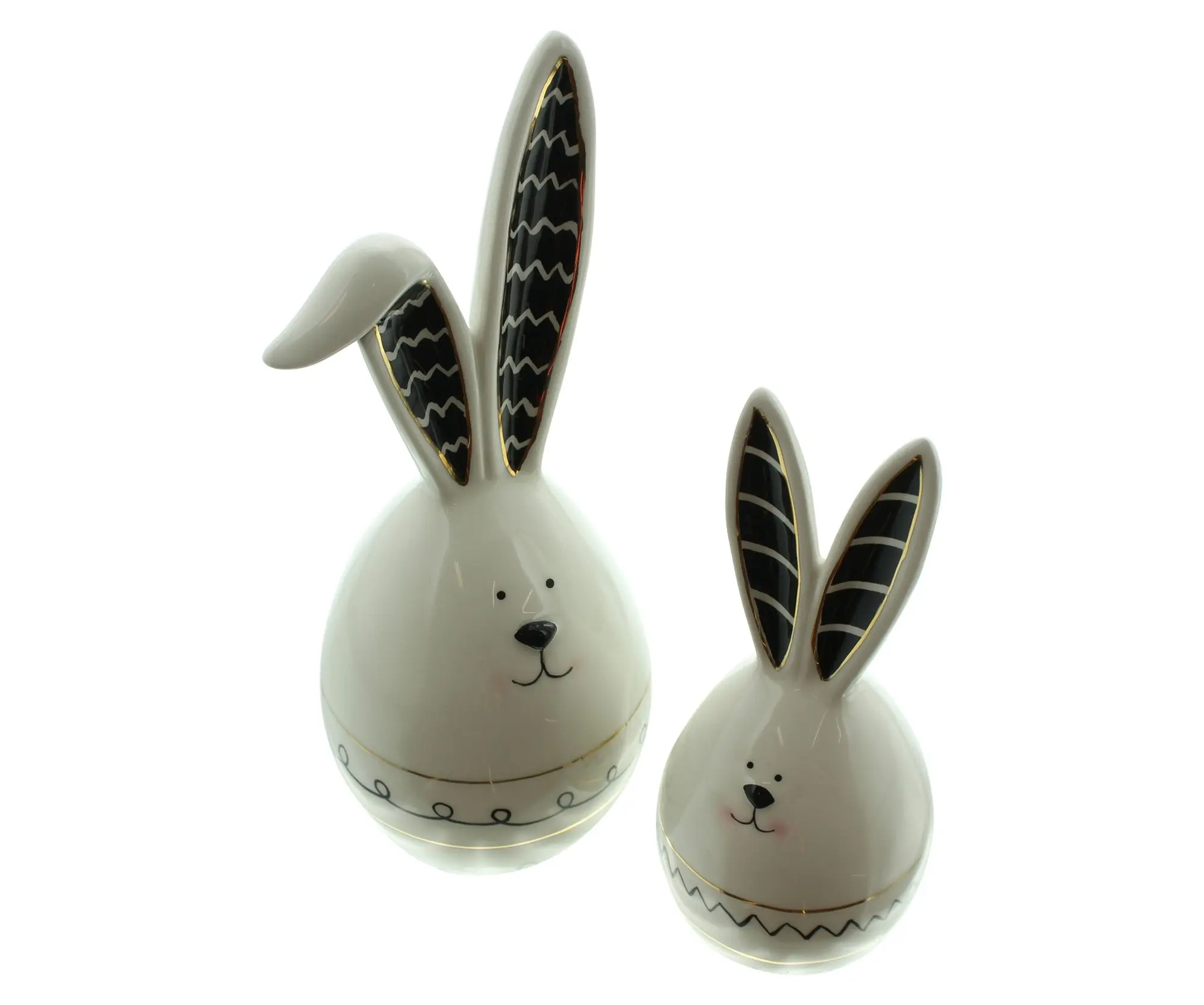 Acheter Lot de 2 lapins "style"  dans la boutique en ligne de Frank Flechtwaren pour Lapin &amp; co