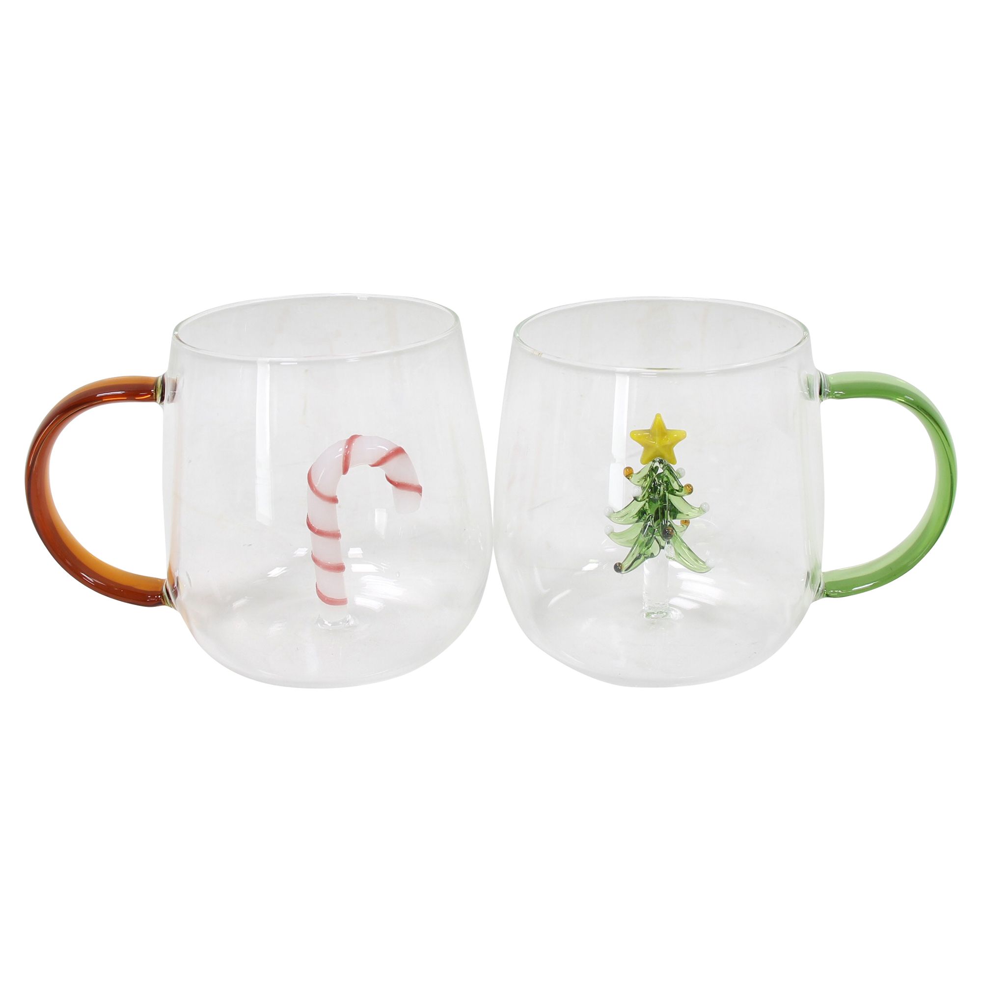 Acheter Tasse « Noël », lot de 2  dans la boutique en ligne de Frank Flechtwaren pour Figurines